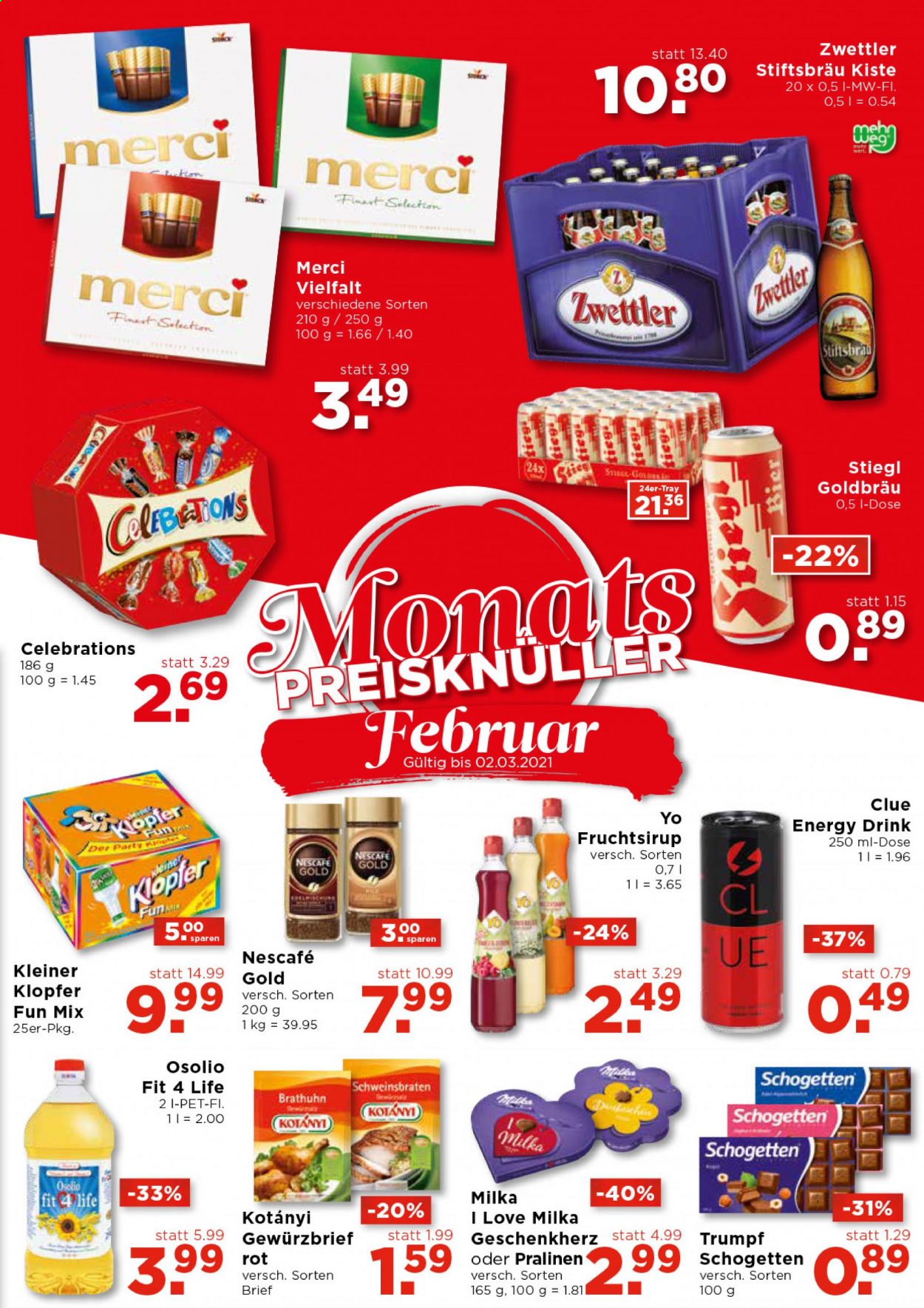 Angebote UNIMARKT - 10.2.2021 - 16.2.2021. Seite 9