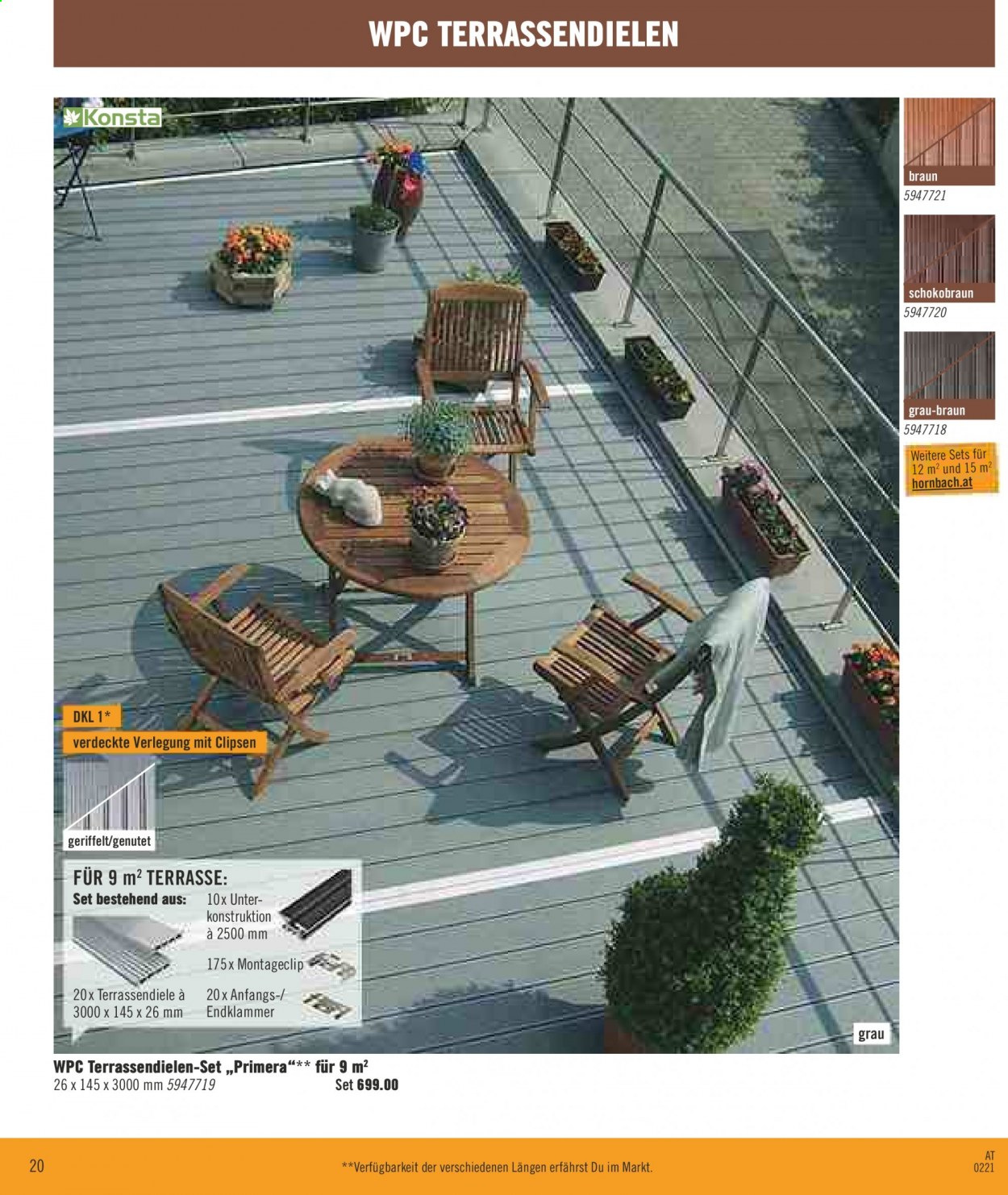 Angebote Hornbach - 9.2.2021 - 20.3.2021. Seite 20
