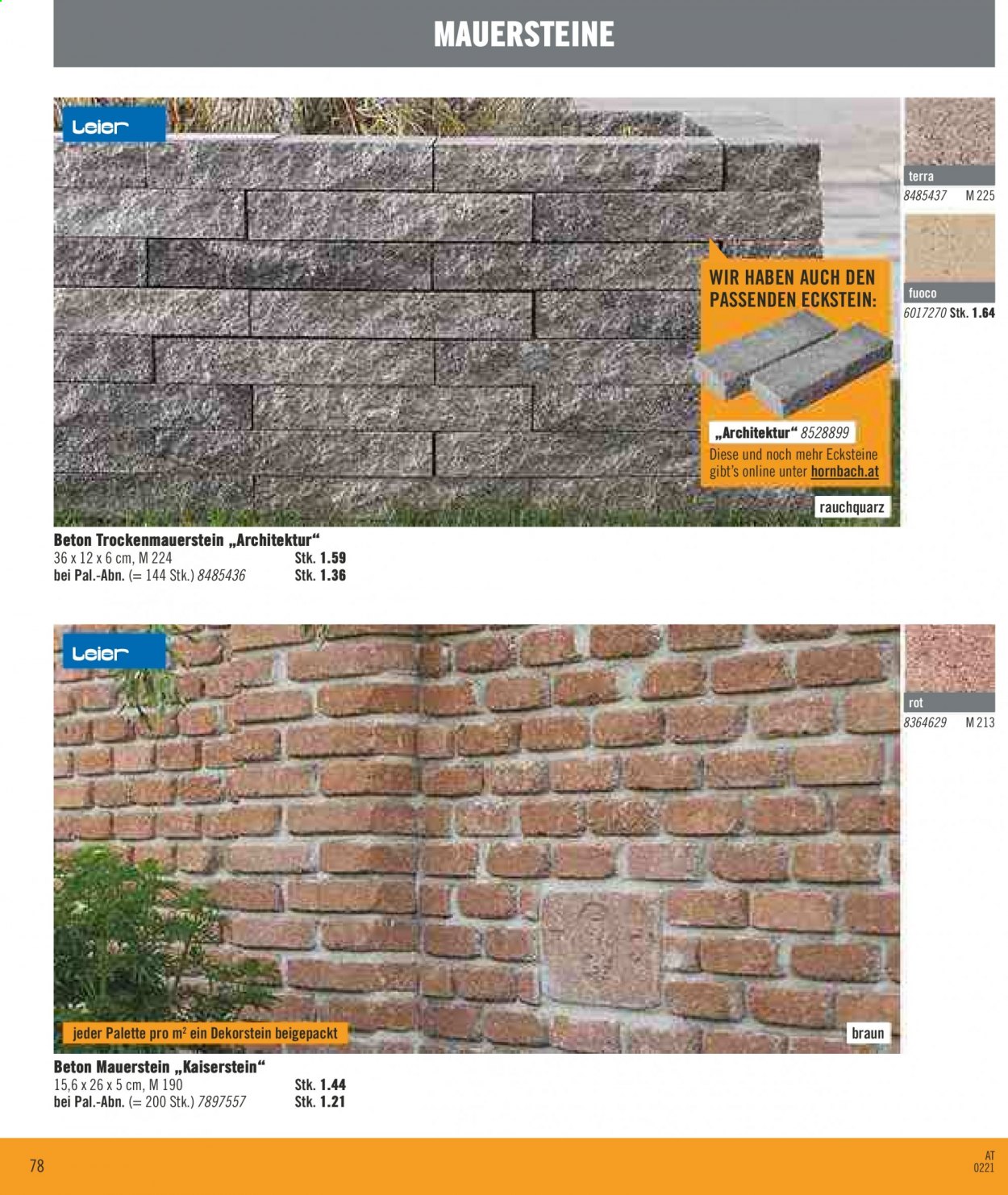 Angebote Hornbach - 9.2.2021 - 20.3.2021. Seite 78