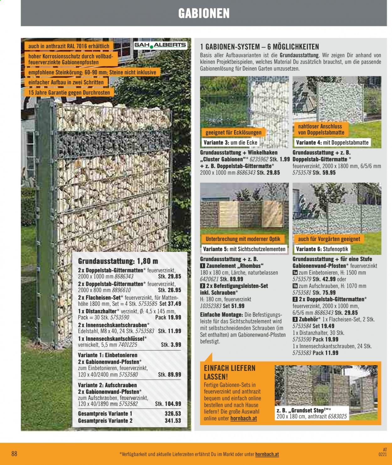Angebote Hornbach - 9.2.2021 - 20.3.2021. Seite 88