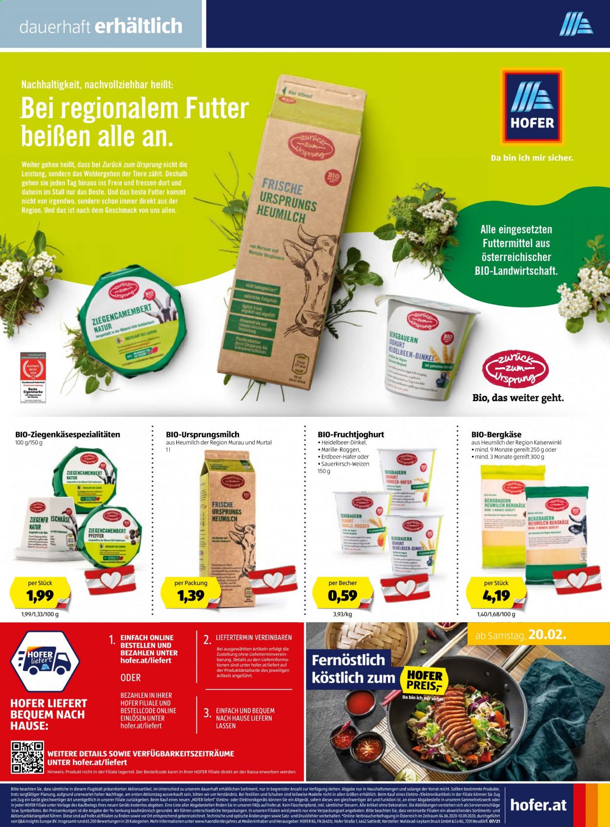 Angebote Hofer - 13.2.2021 - 20.2.2021. Seite 20