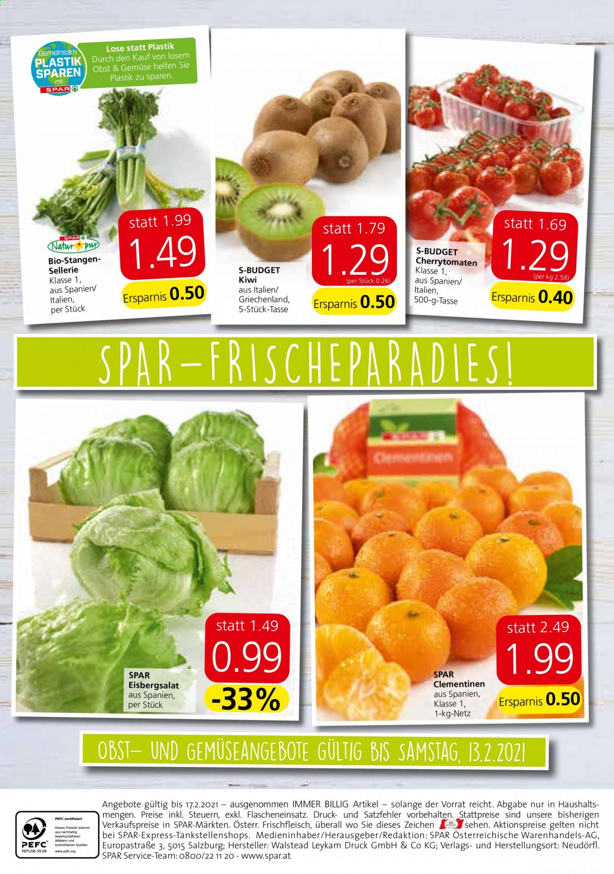 Angebote SPAR - 11.2.2021 - 17.2.2021. Seite 16
