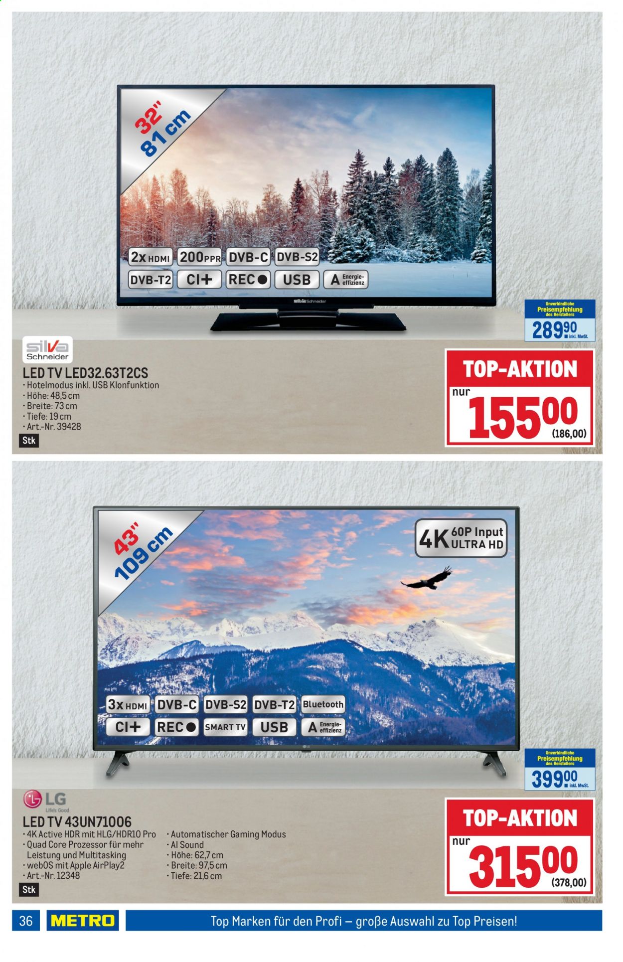 Angebote Metro - 18.2.2021 - 3.3.2021. Seite 36