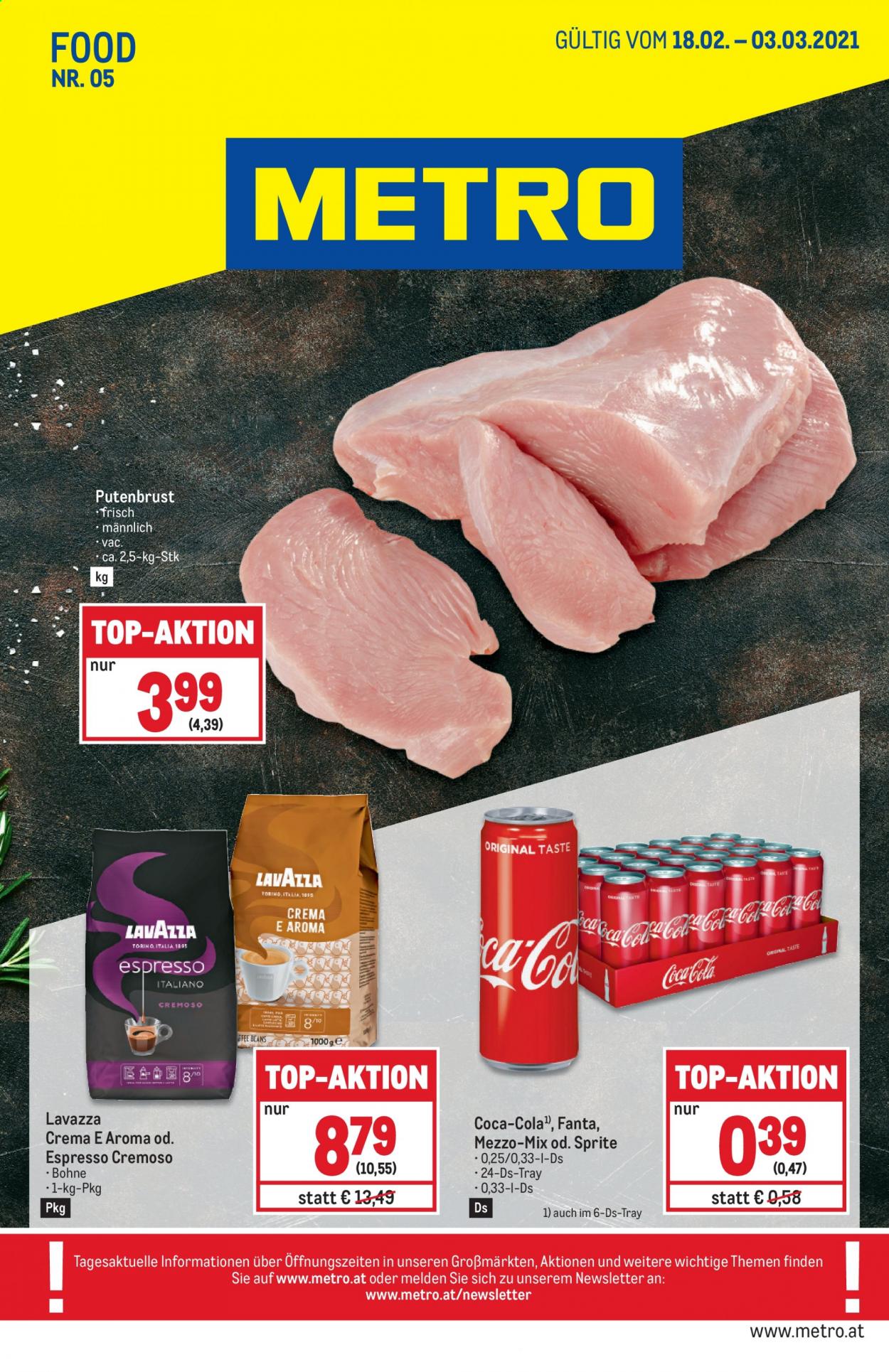 Angebote Metro - 18.2.2021 - 3.3.2021. Seite 1