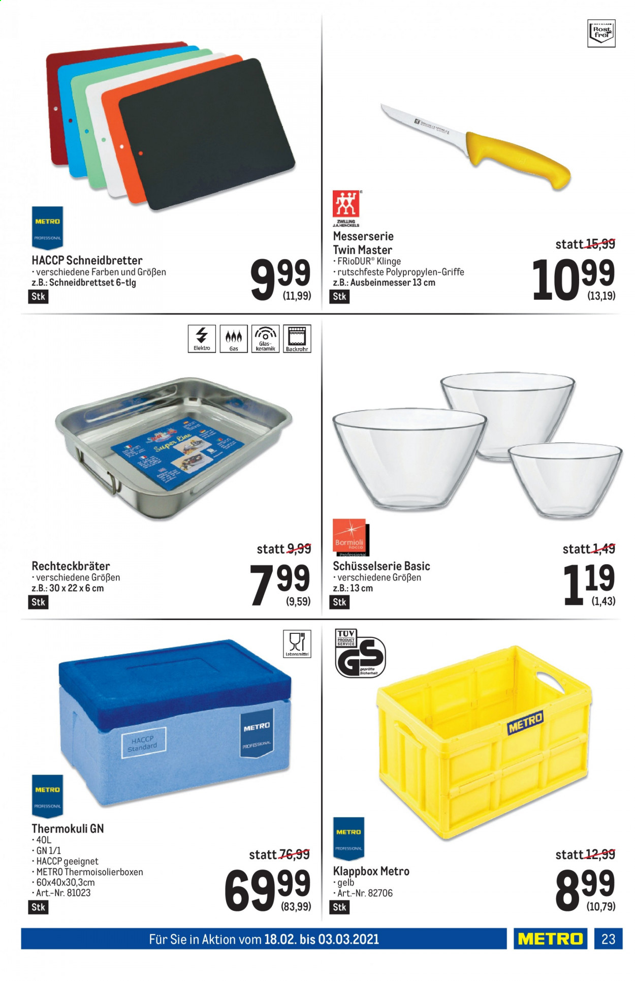 Angebote Metro - 18.2.2021 - 3.3.2021. Seite 23