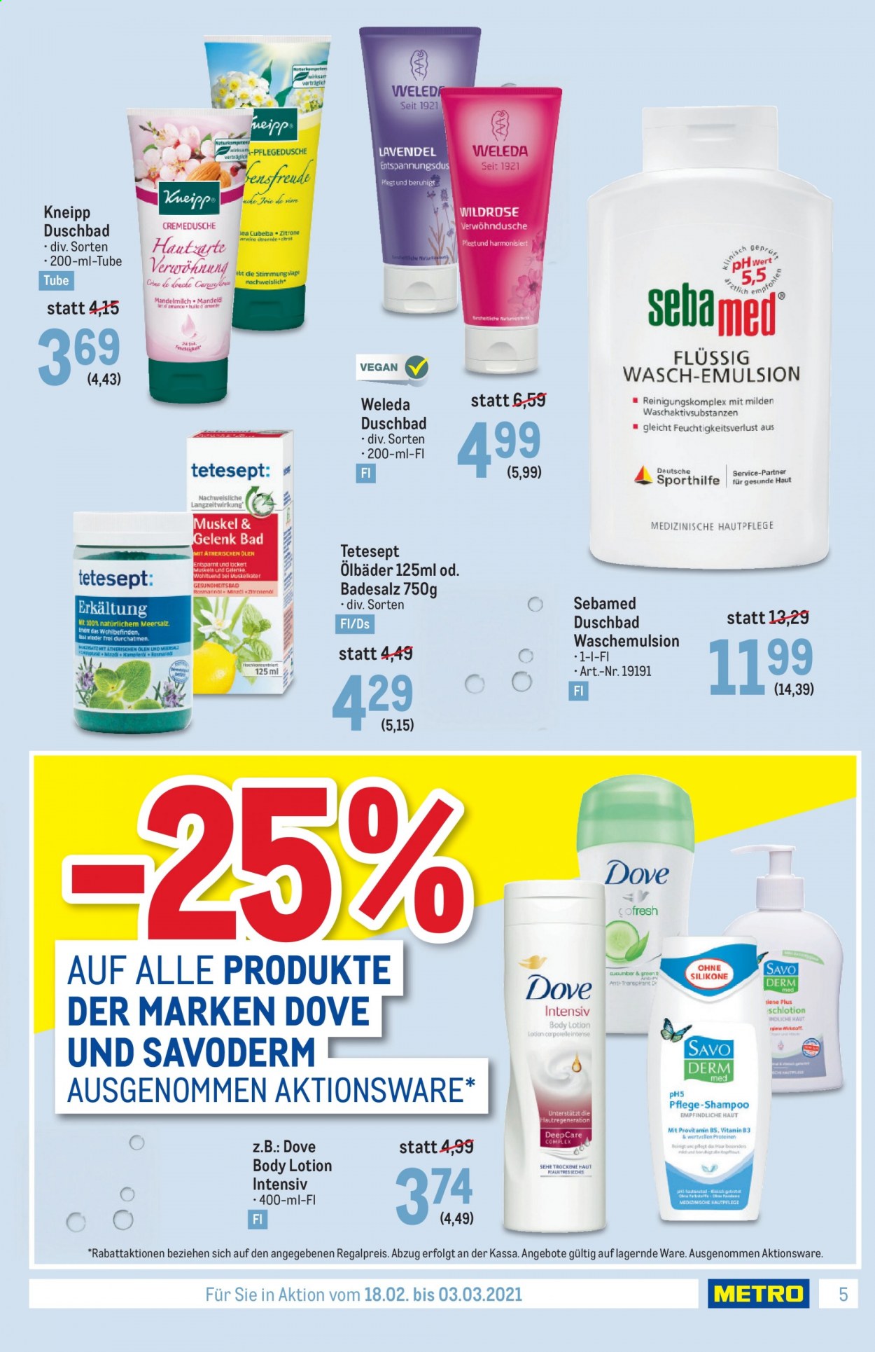 Angebote Metro - 18.2.2021 - 3.3.2021. Seite 5
