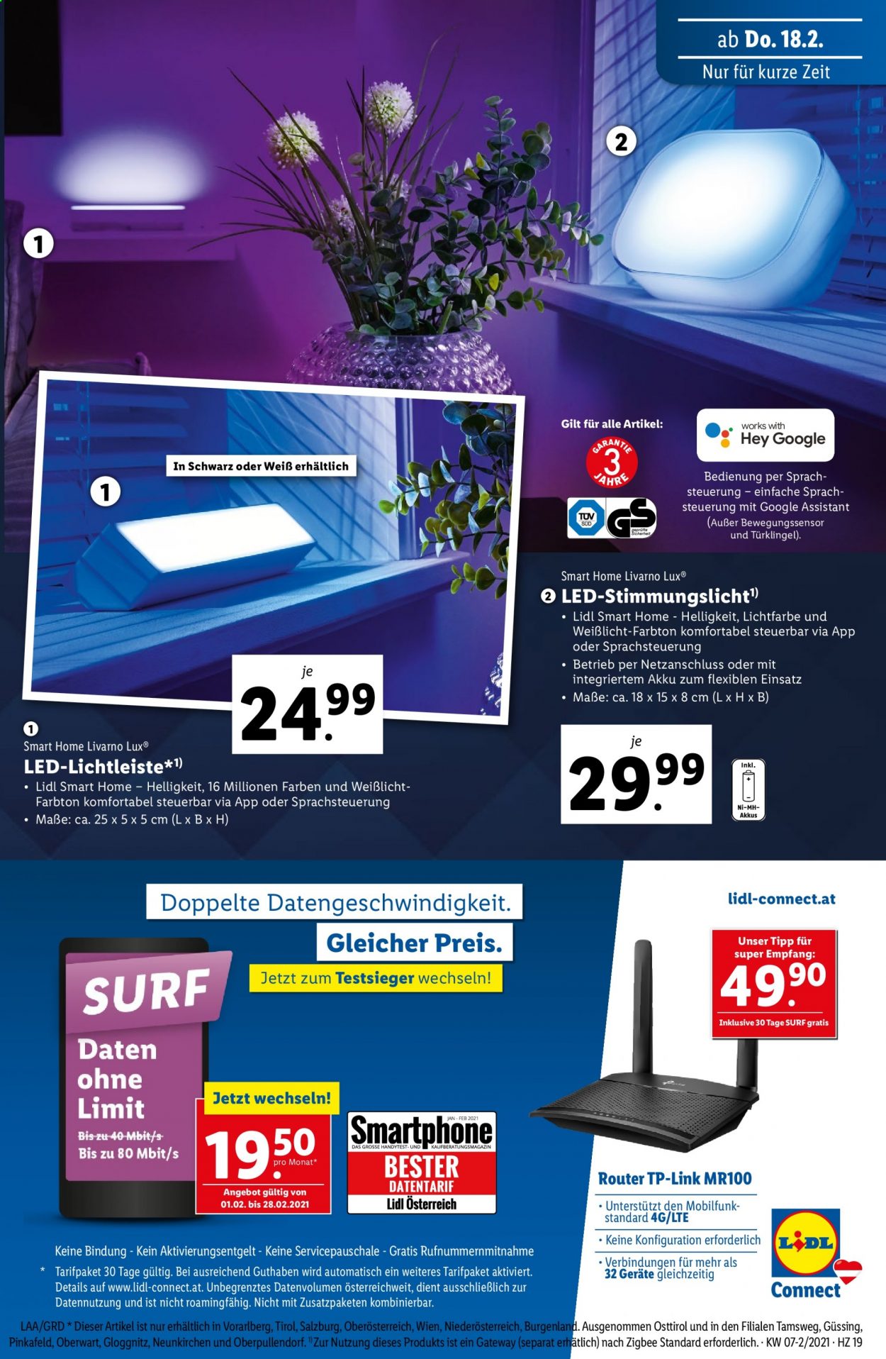 Angebote Lidl - 18.2.2021 - 24.2.2021. Seite 19
