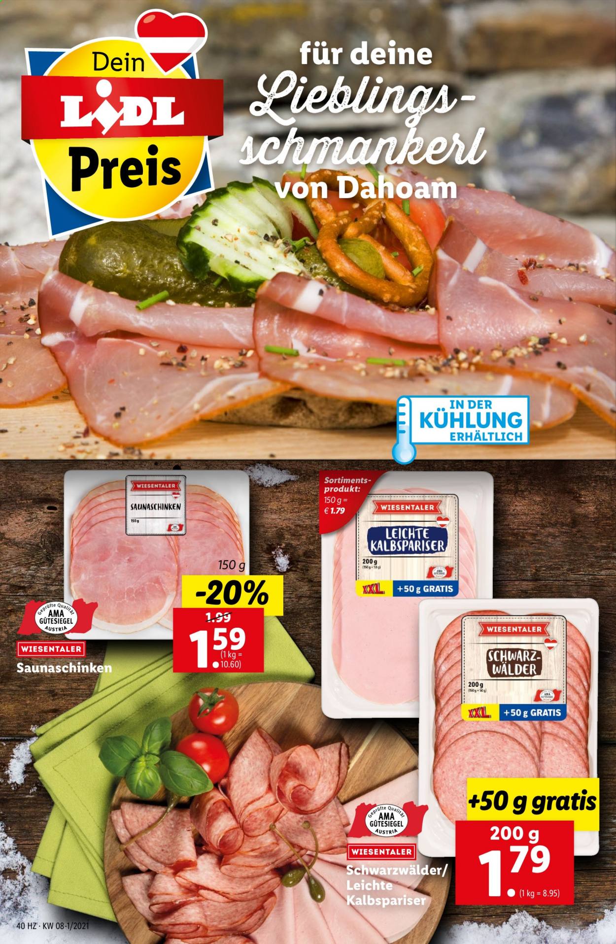 Angebote Lidl - 18.2.2021 - 24.2.2021. Seite 40