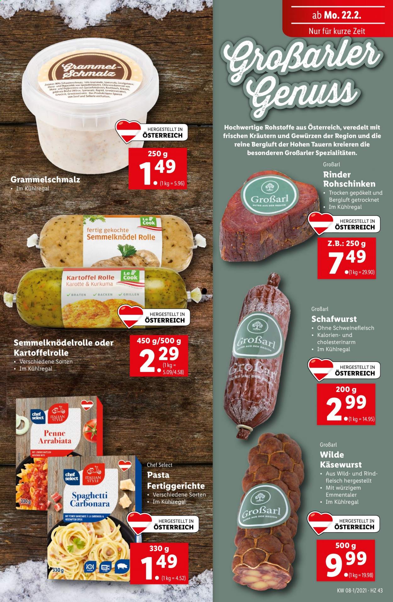 Angebote Lidl - 18.2.2021 - 24.2.2021. Seite 43