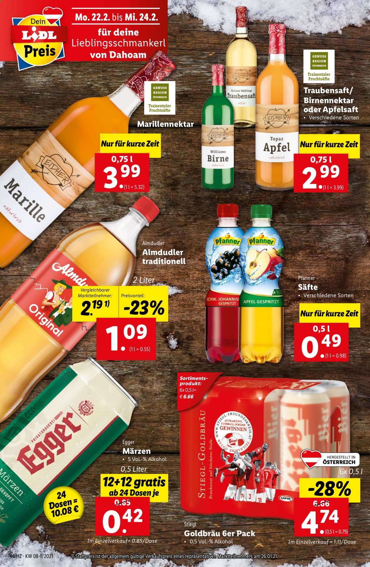 Angebote Lidl - 18.2.2021 - 24.2.2021. Seite 46