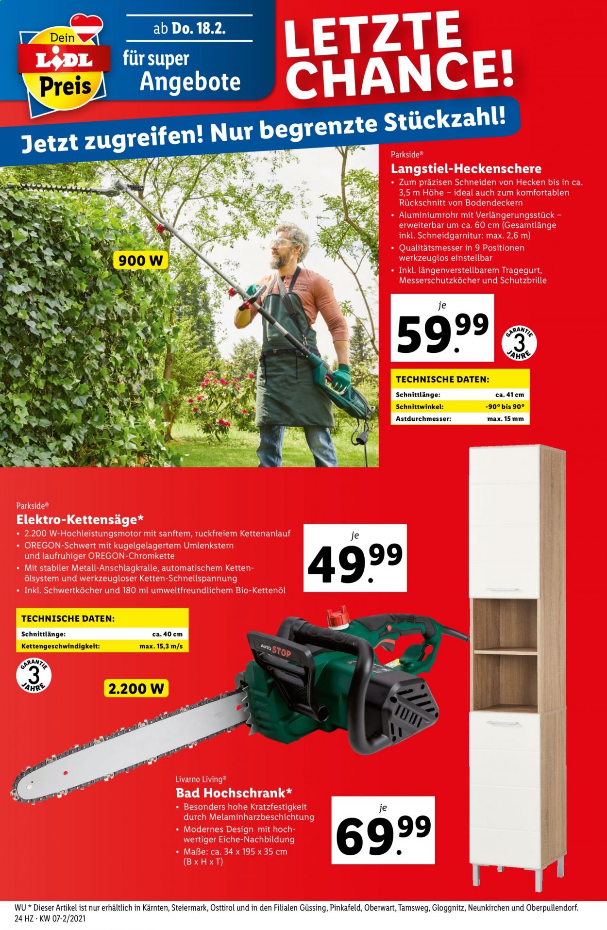 Angebote Lidl - 18.2.2021 - 24.2.2021. Seite 24