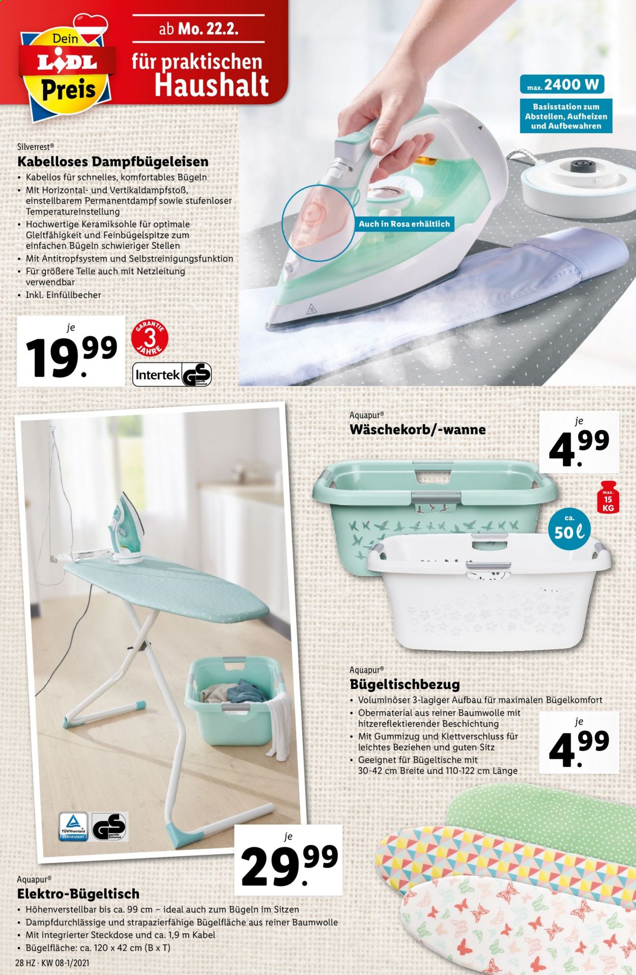 Angebote Lidl - 18.2.2021 - 24.2.2021. Seite 28