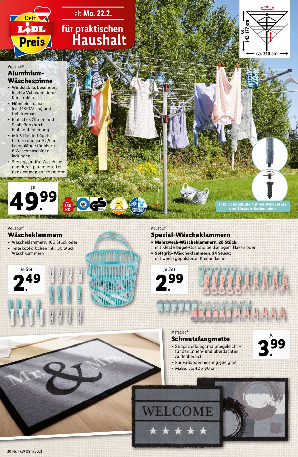 Angebote Lidl - 18.2.2021 - 24.2.2021. Seite 30