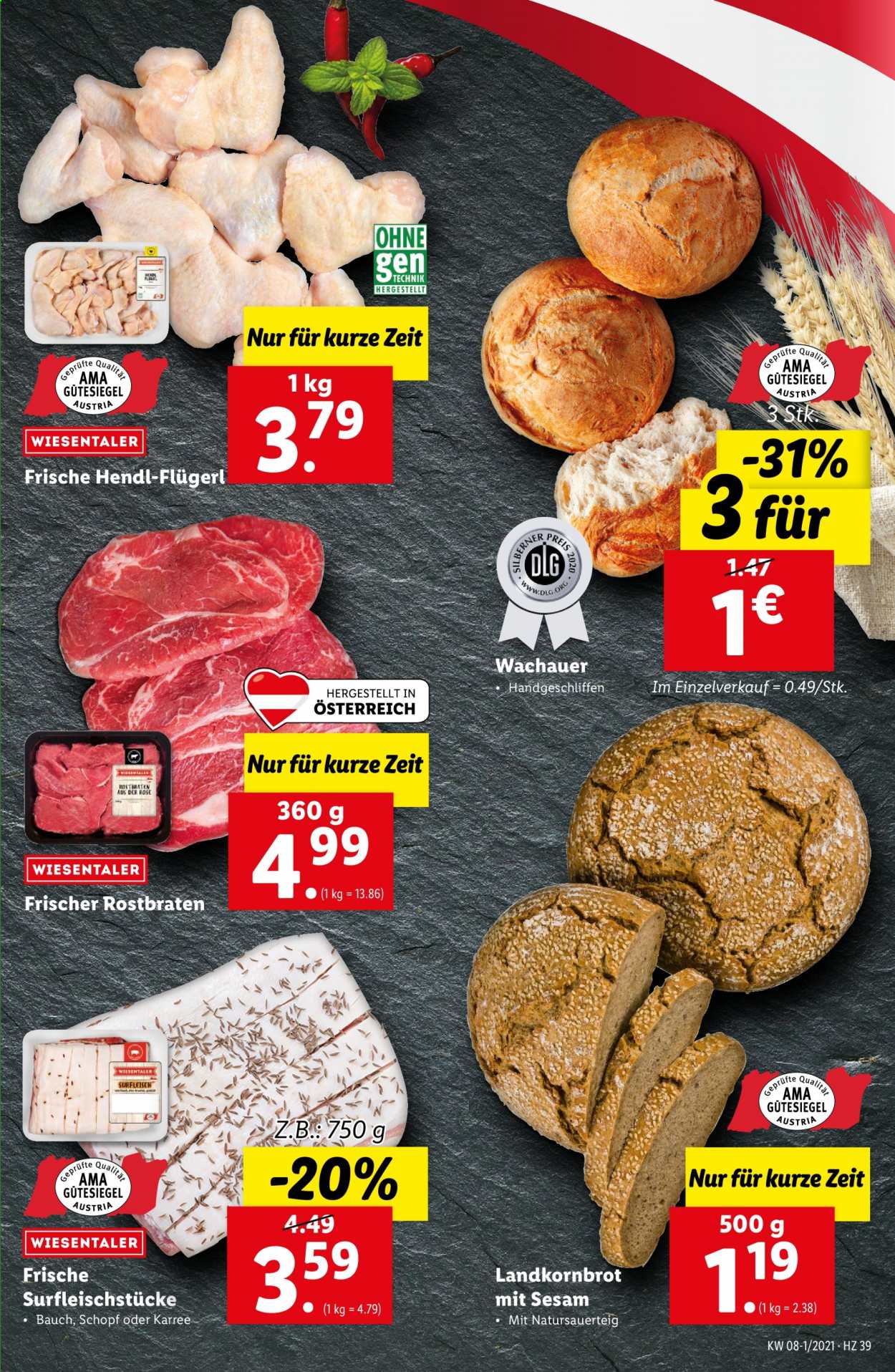 Angebote Lidl - 18.2.2021 - 24.2.2021. Seite 39