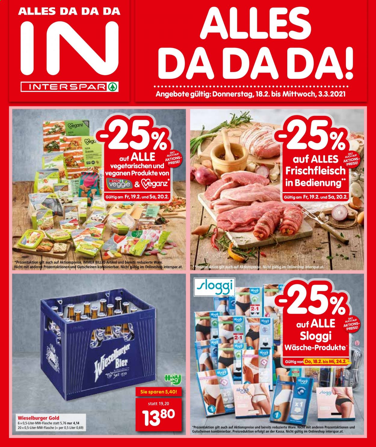 Angebote INTERSPAR - 18.2.2021 - 3.3.2021. Seite 1
