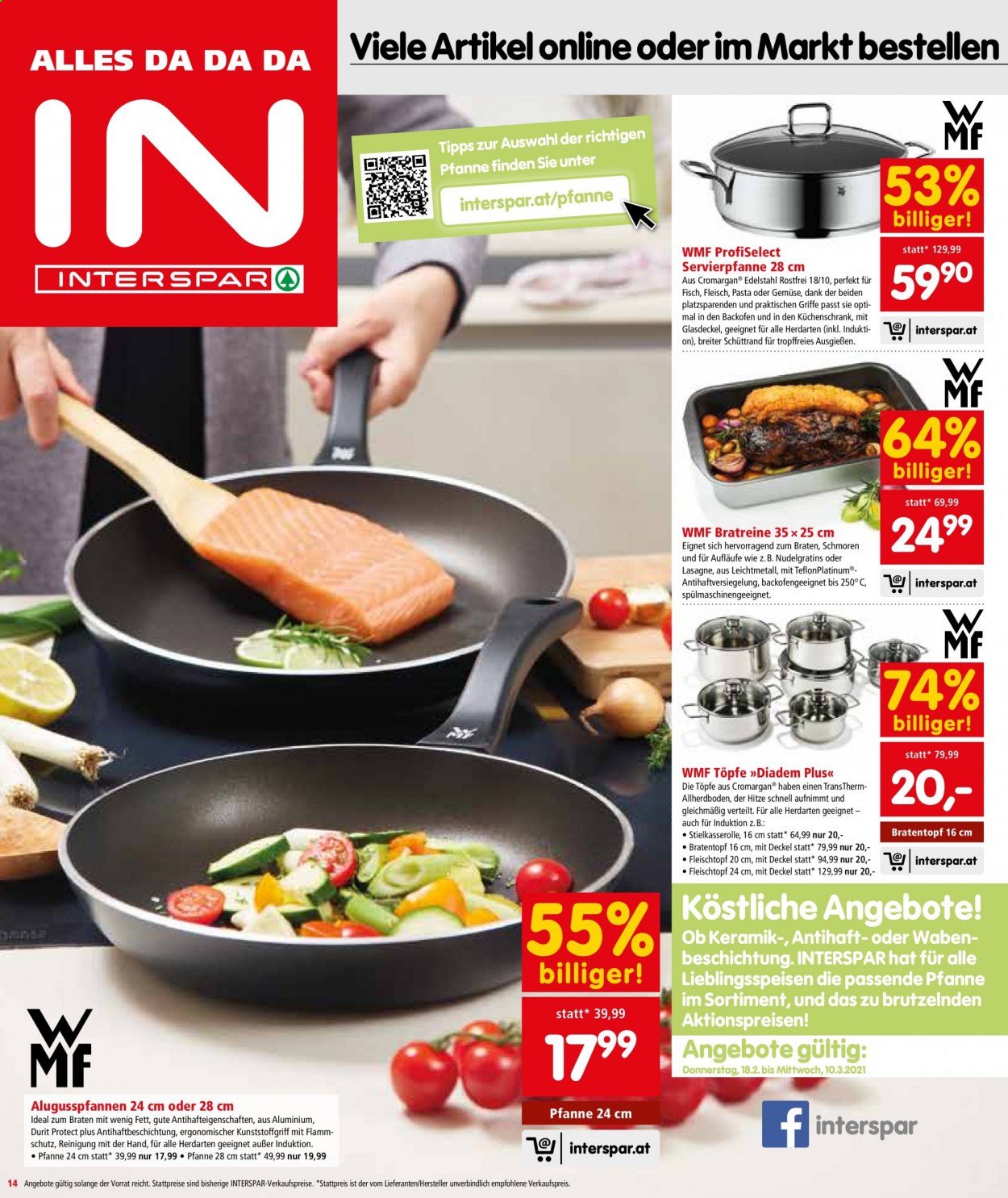 Angebote INTERSPAR - 18.2.2021 - 3.3.2021. Seite 14