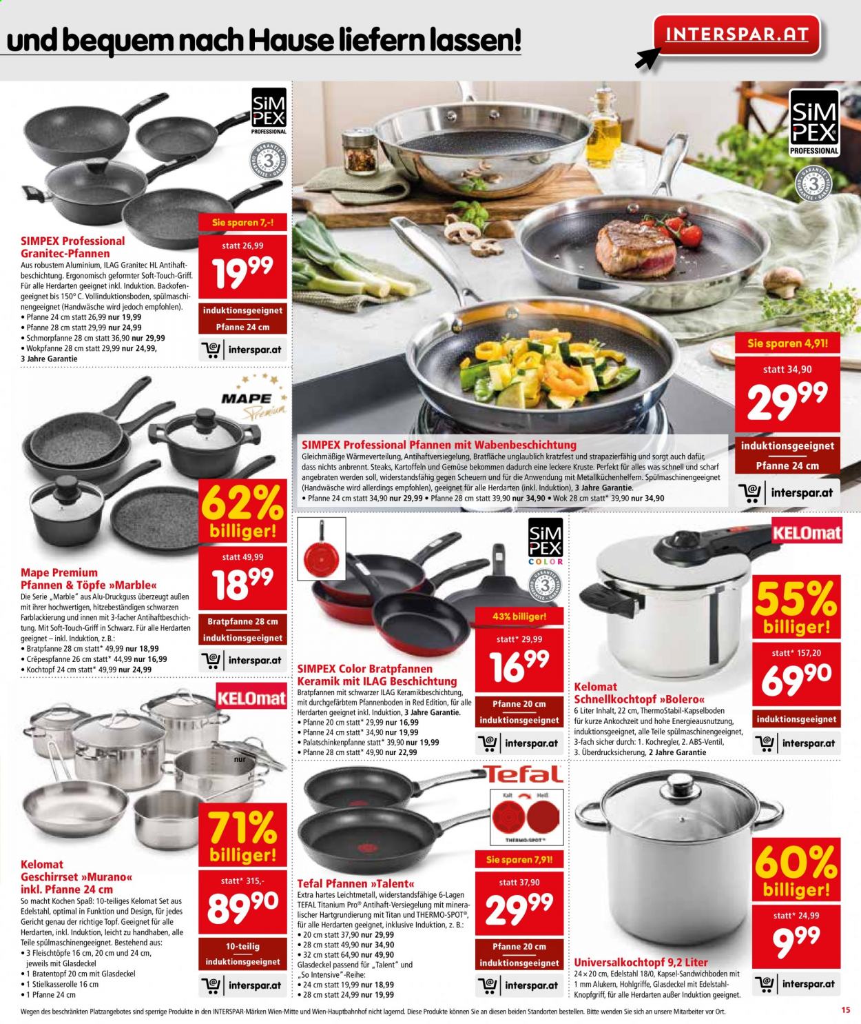 Angebote INTERSPAR - 18.2.2021 - 3.3.2021. Seite 15
