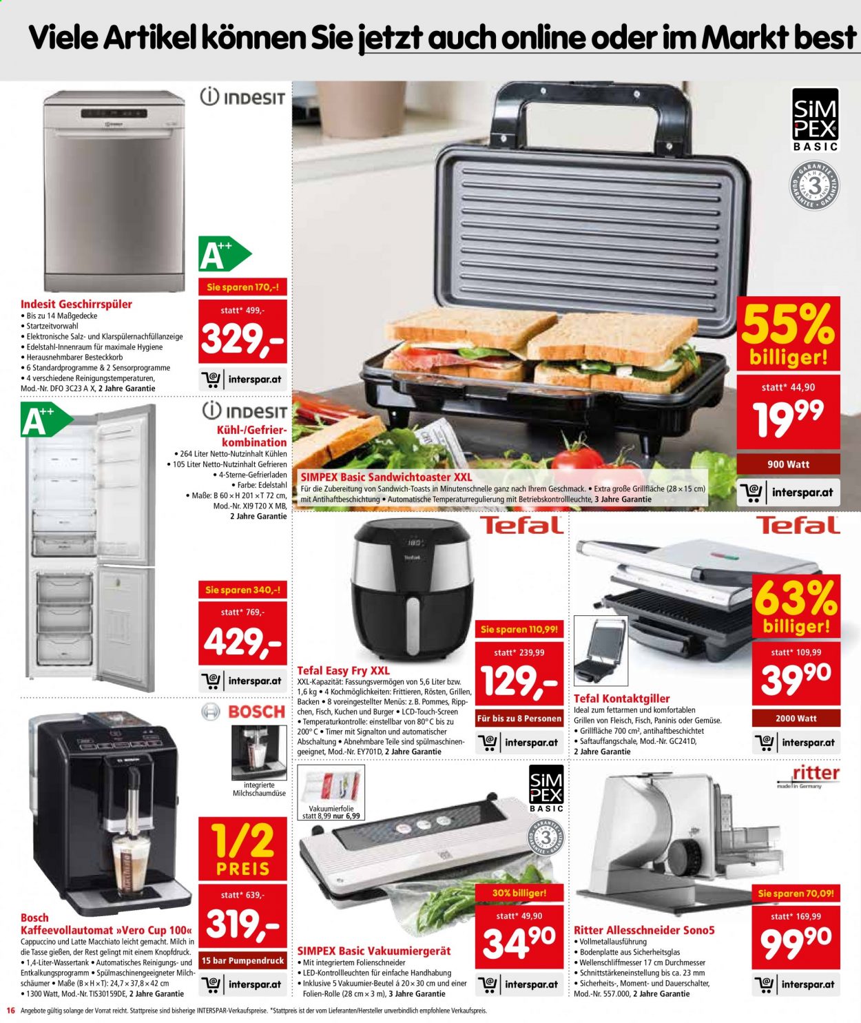 Angebote INTERSPAR - 18.2.2021 - 3.3.2021. Seite 16