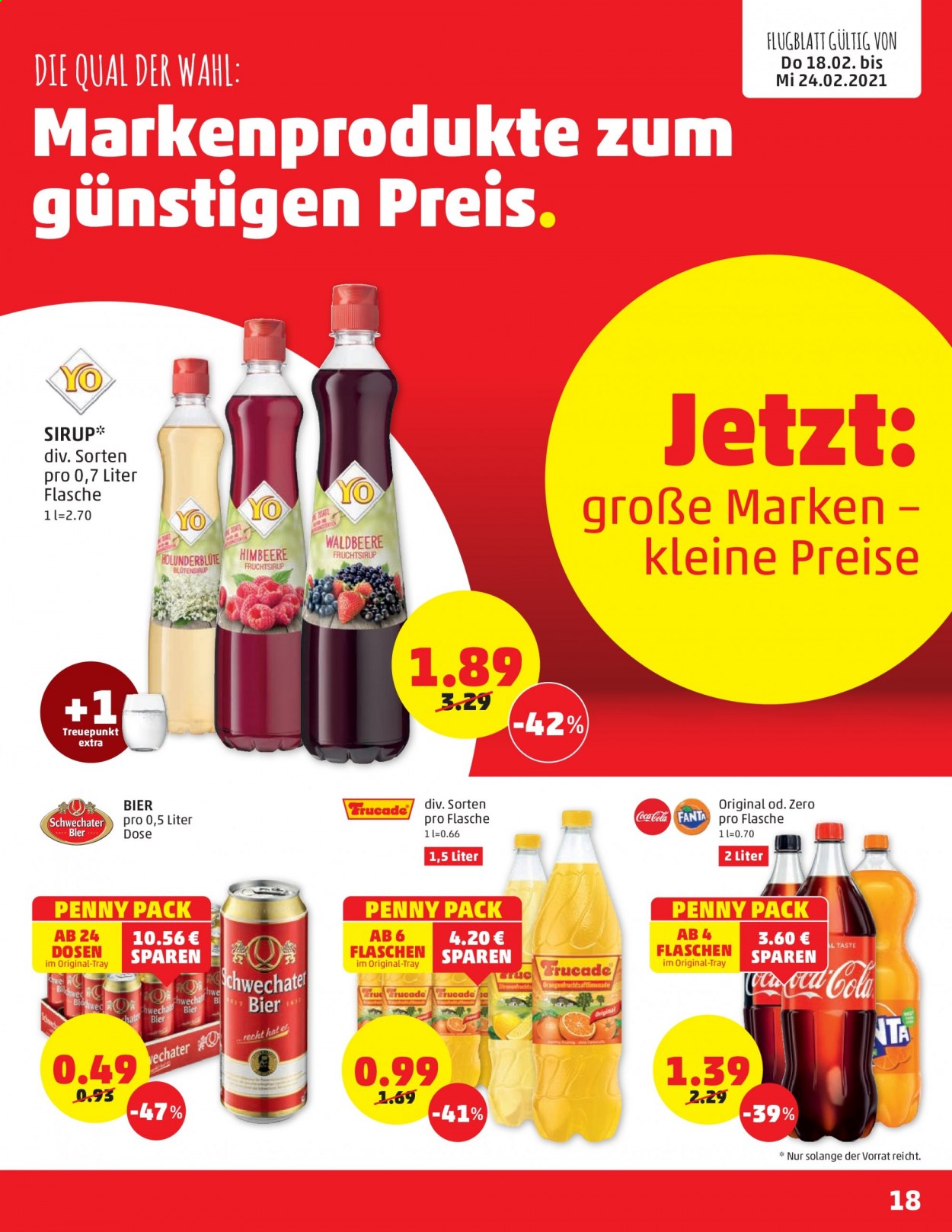 Angebote Penny - 18.2.2021 - 24.2.2021. Seite 18
