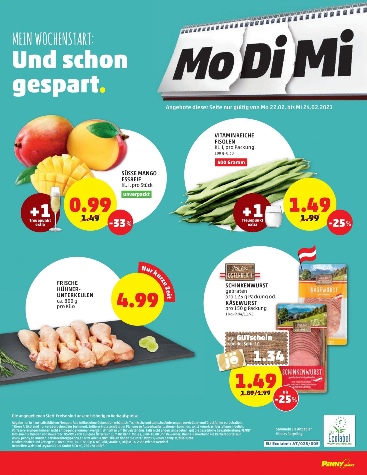 Angebote Penny - 18.2.2021 - 24.2.2021. Seite 24