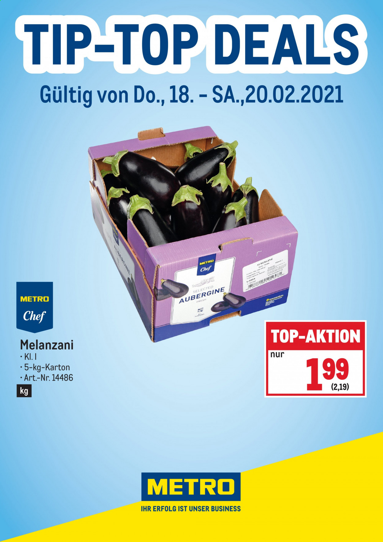 Angebote Metro - 18.2.2021 - 20.2.2021. Seite 3
