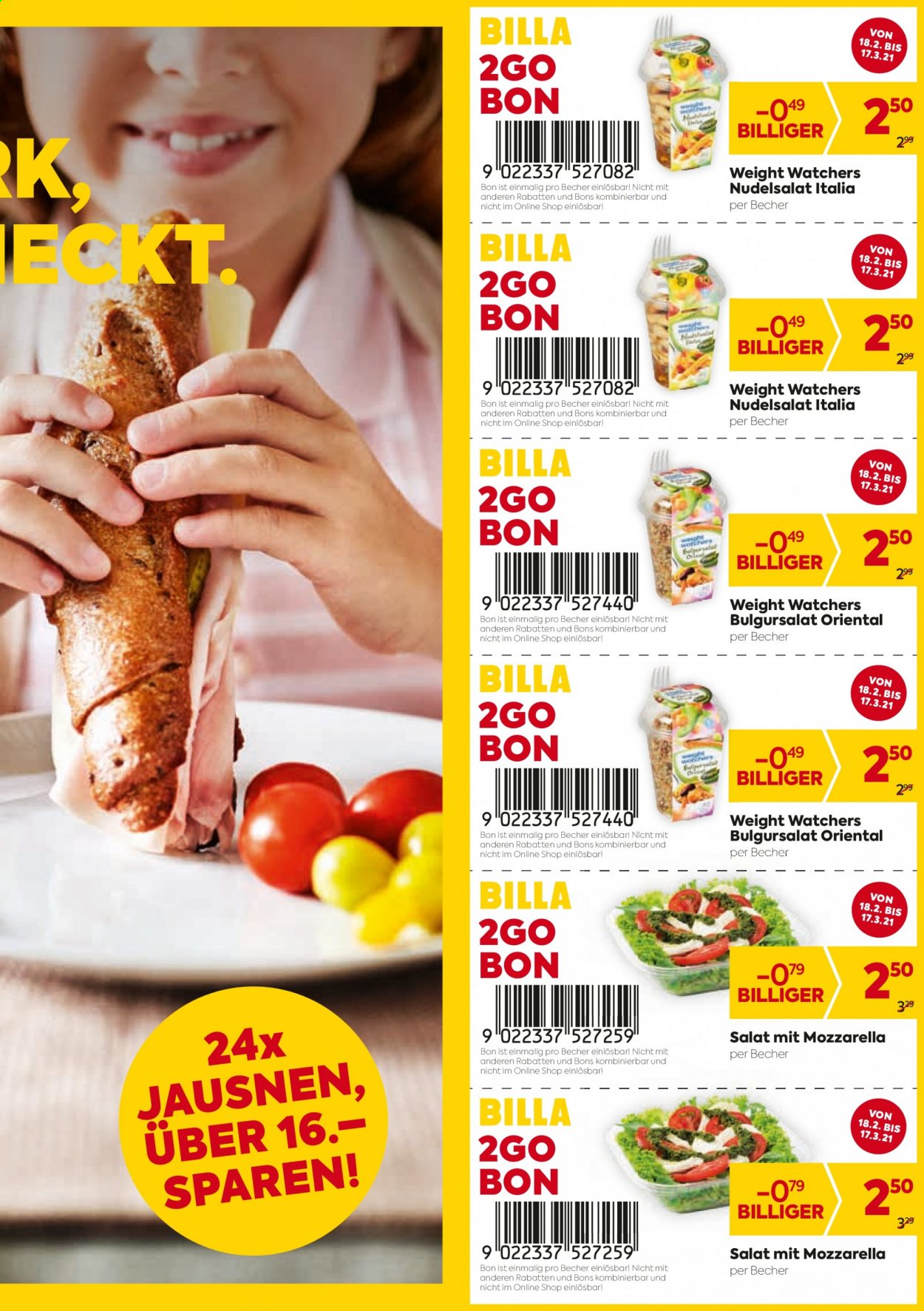 Angebote Billa - 18.2.2021 - 24.2.2021. Seite 13
