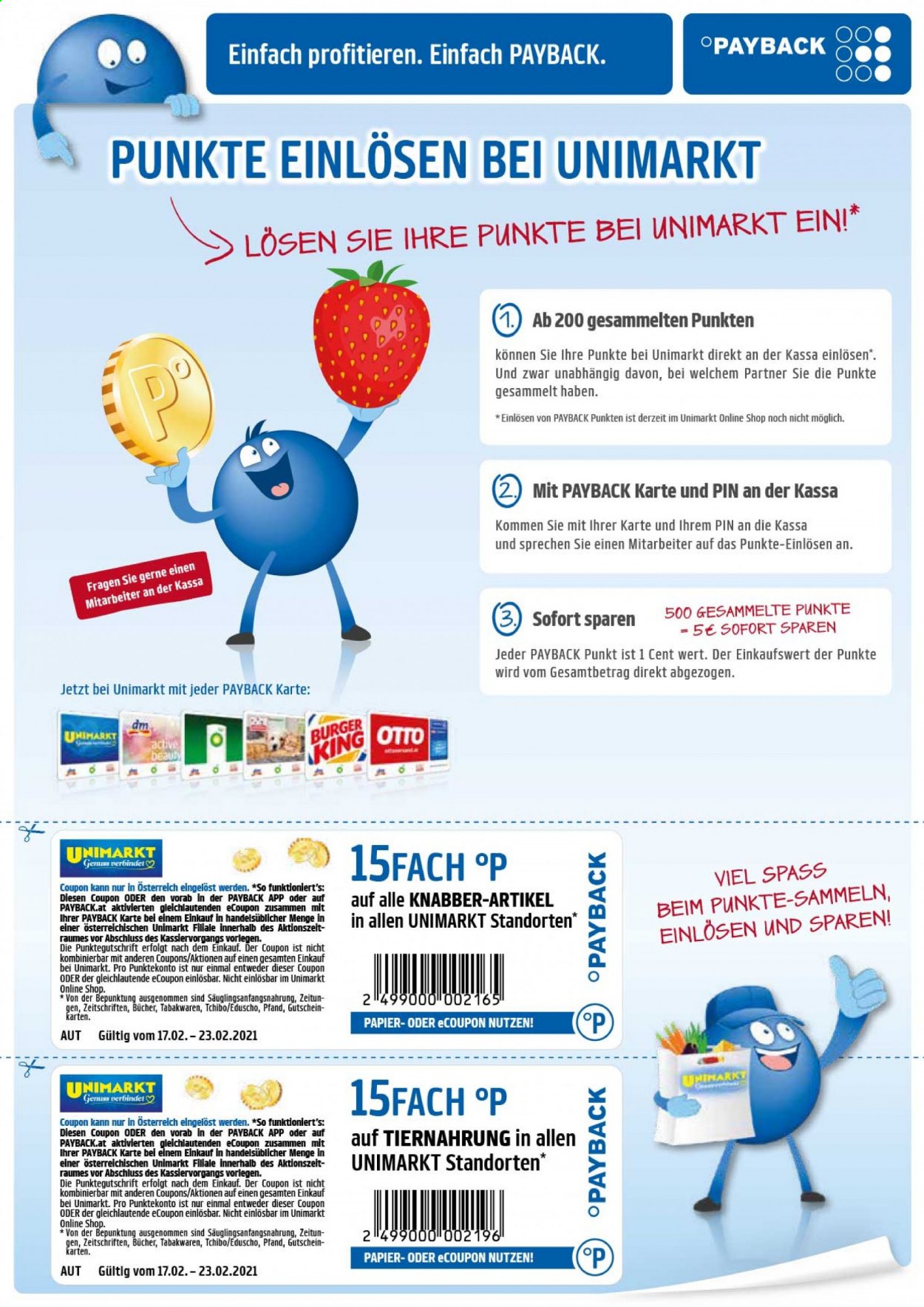 Angebote UNIMARKT - 17.2.2021 - 23.2.2021. Seite 13