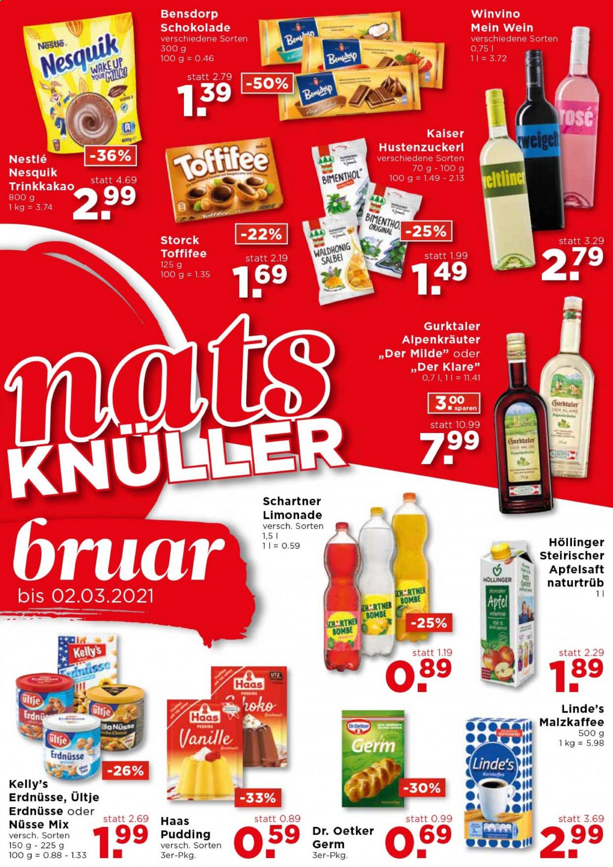 Angebote UNIMARKT - 17.2.2021 - 23.2.2021. Seite 9