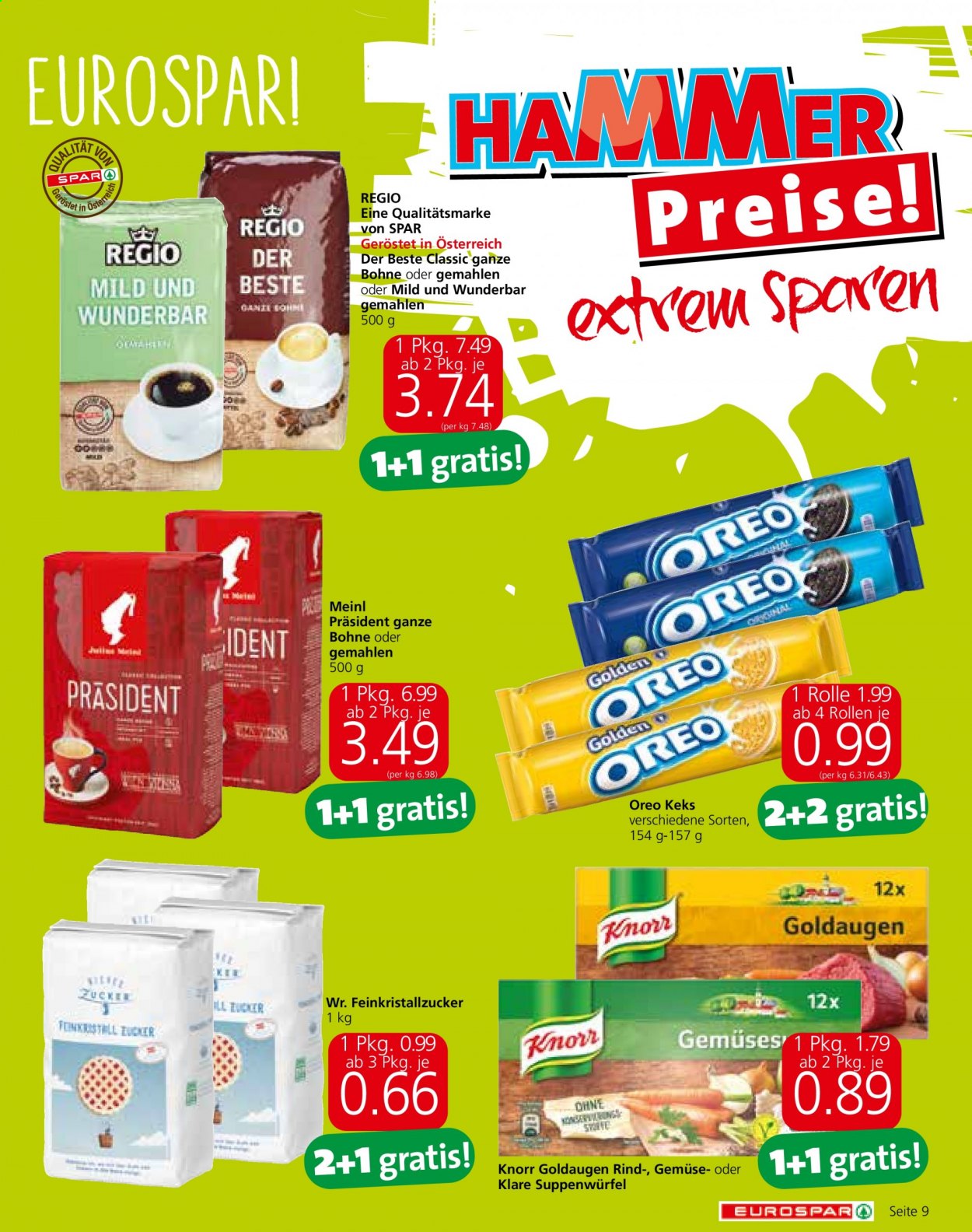 Angebote EUROSPAR - 18.2.2021 - 3.3.2021. Seite 9