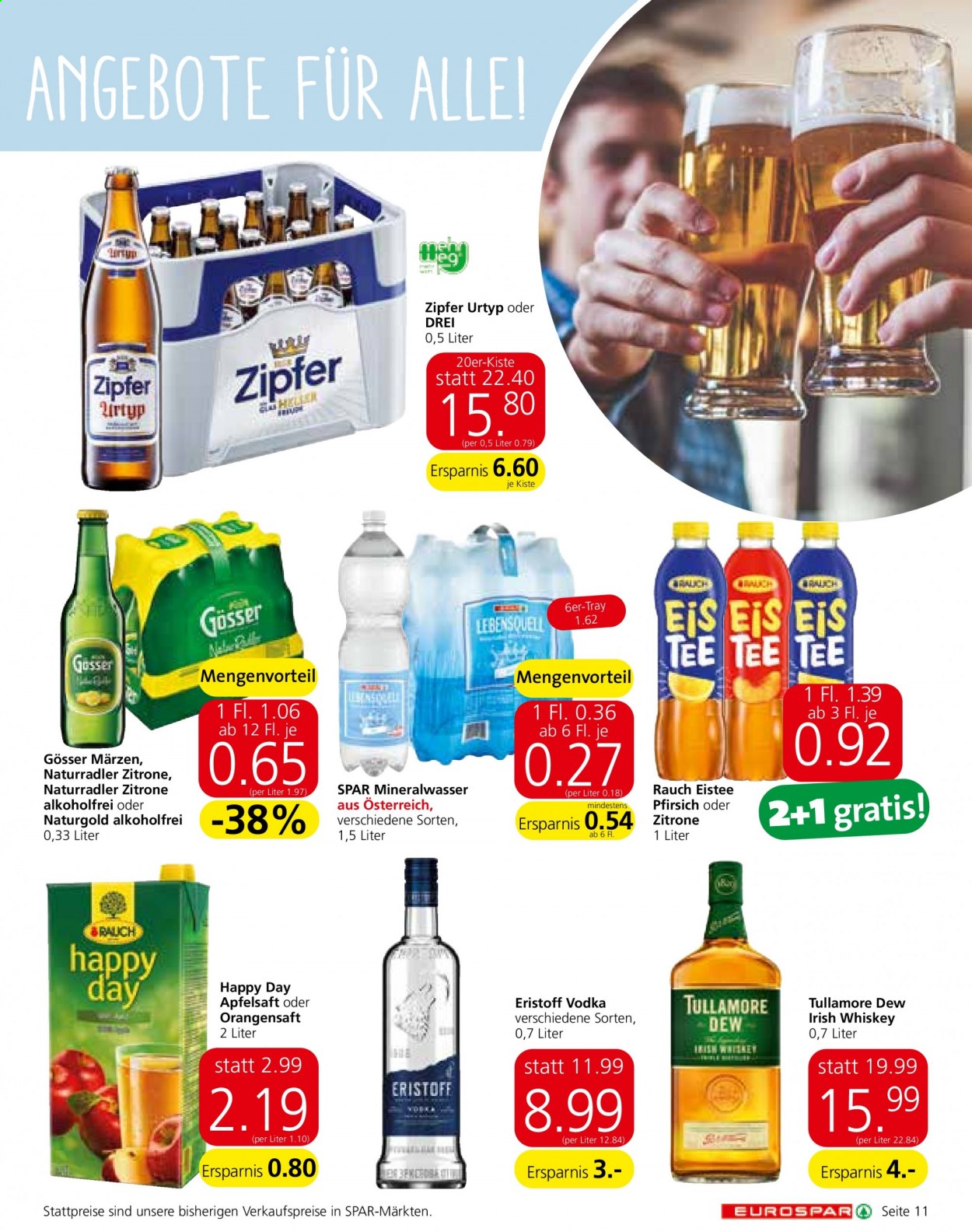 Angebote EUROSPAR - 18.2.2021 - 3.3.2021. Seite 11