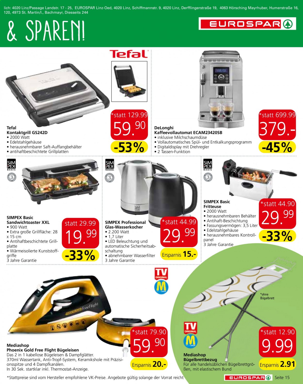 Angebote EUROSPAR - 18.2.2021 - 3.3.2021. Seite 15