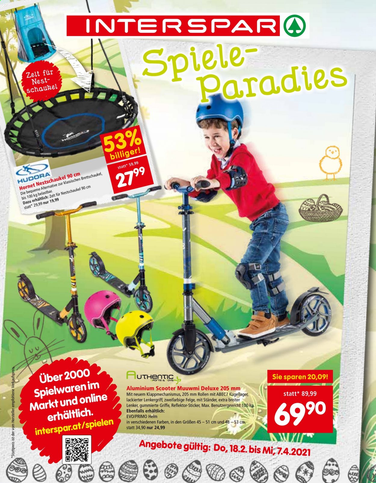 Angebote INTERSPAR - 18.2.2021 - 7.4.2021. Seite 1