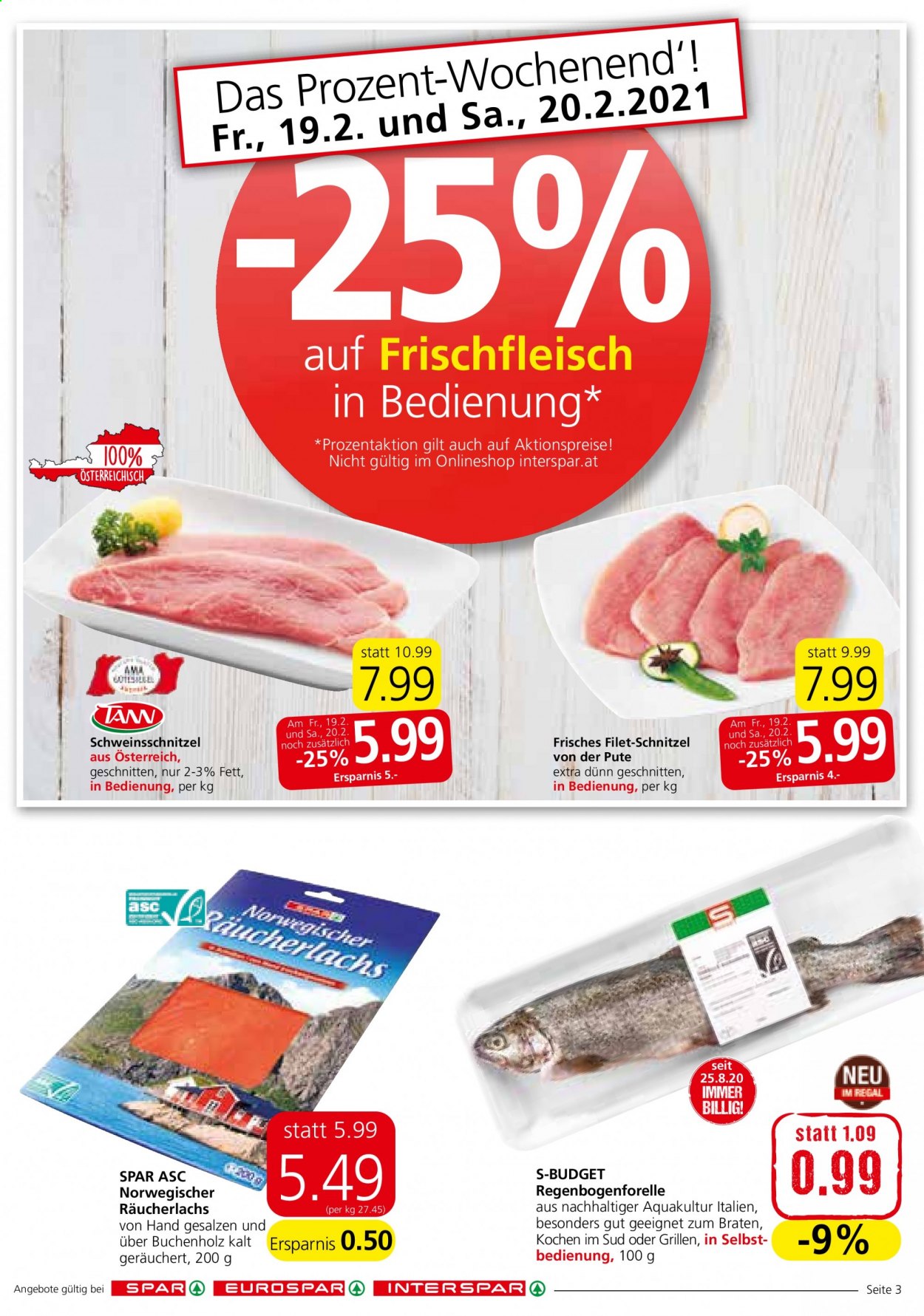 Angebote EUROSPAR - 18.2.2021 - 3.3.2021. Seite 3