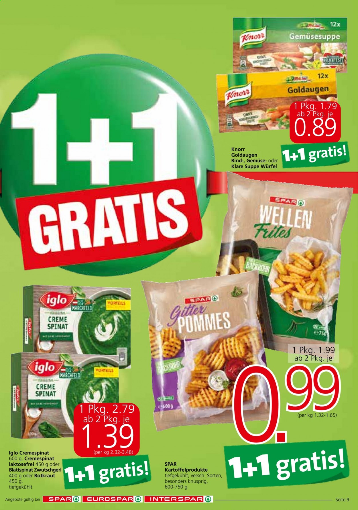 Angebote EUROSPAR - 18.2.2021 - 3.3.2021. Seite 9