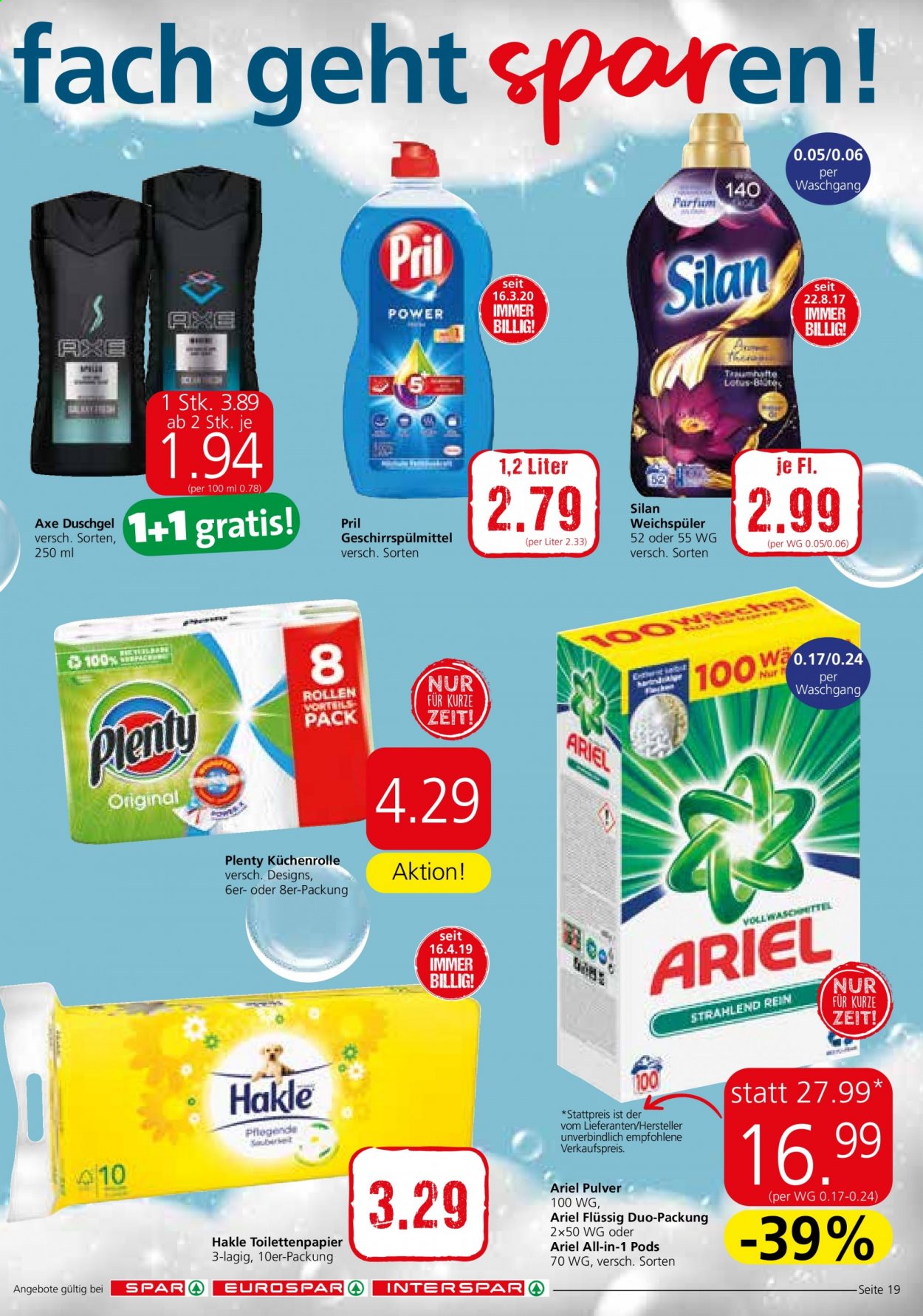 Angebote EUROSPAR - 18.2.2021 - 3.3.2021. Seite 19