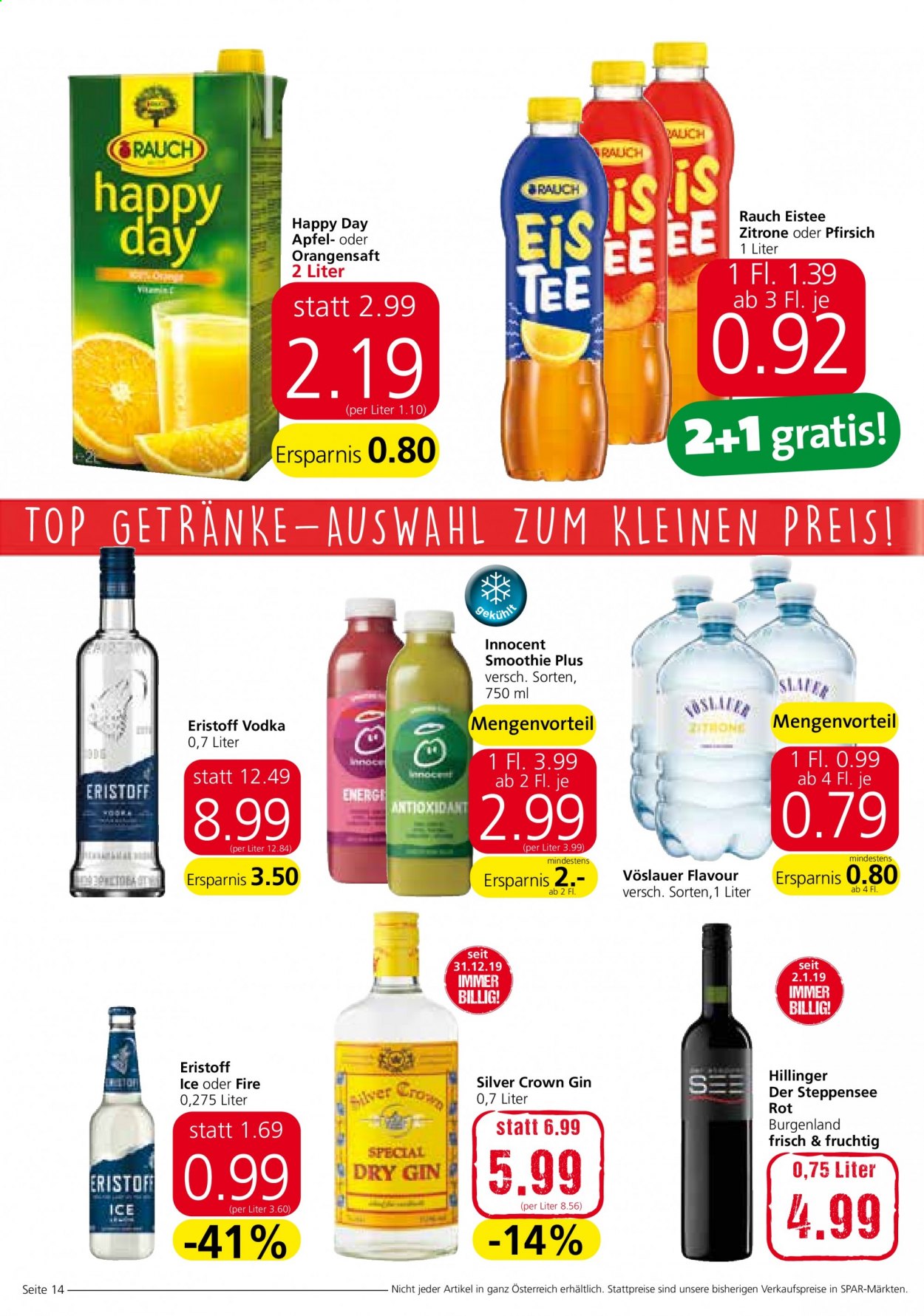 Angebote EUROSPAR - 18.2.2021 - 3.3.2021. Seite 14