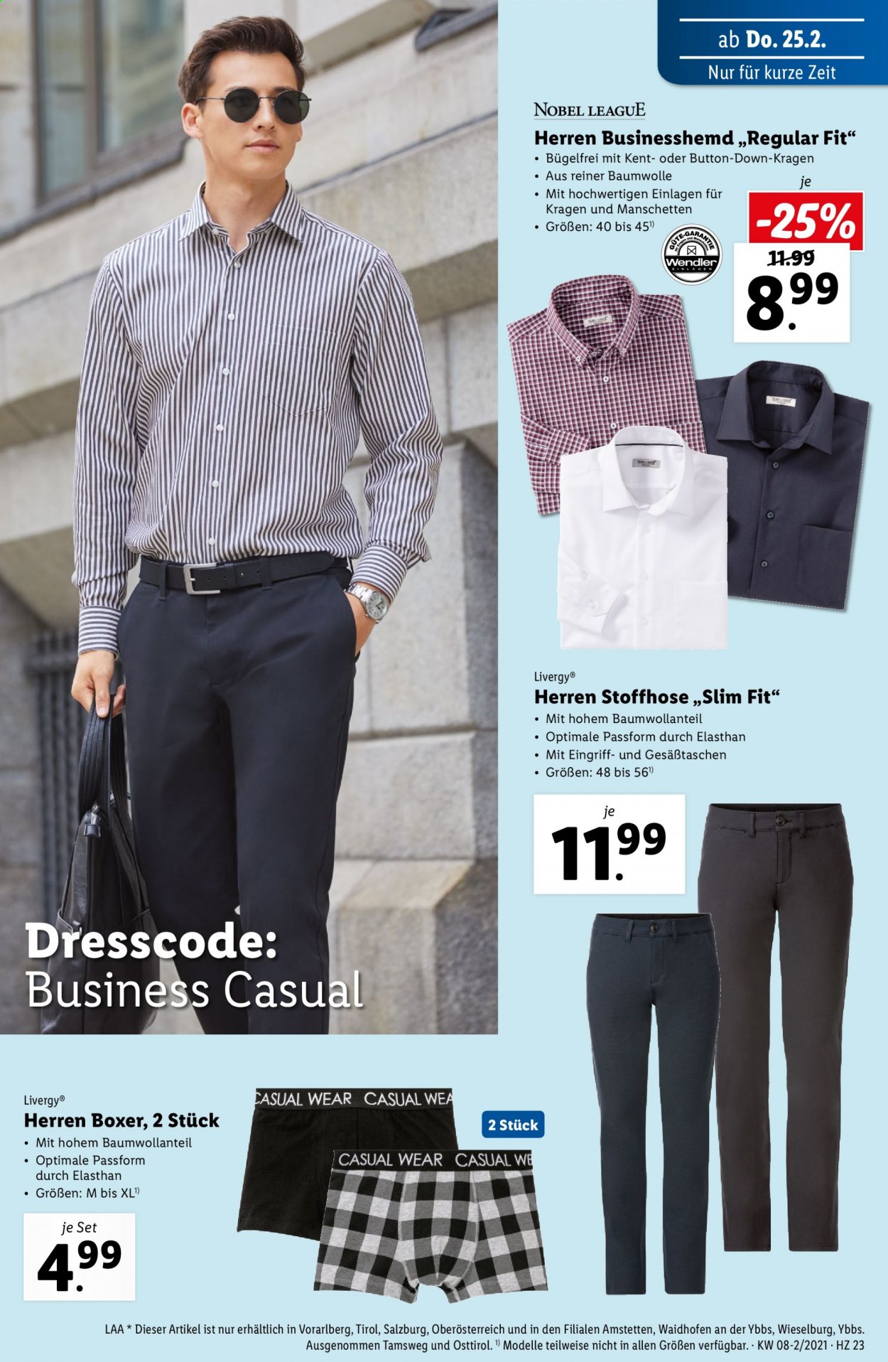Angebote Lidl - 25.2.2021 - 3.3.2021. Seite 23