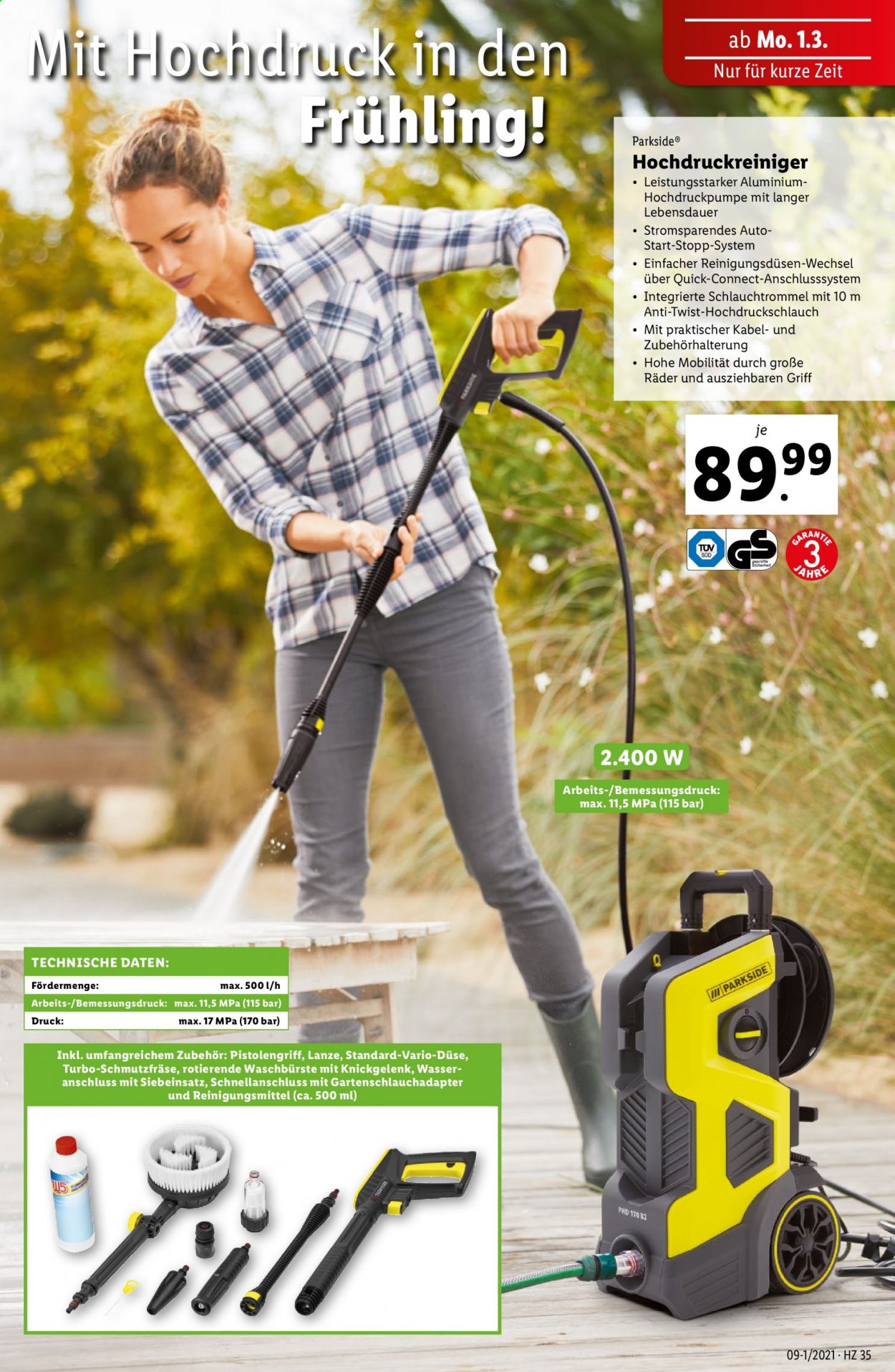 Angebote Lidl - 25.2.2021 - 3.3.2021. Seite 35