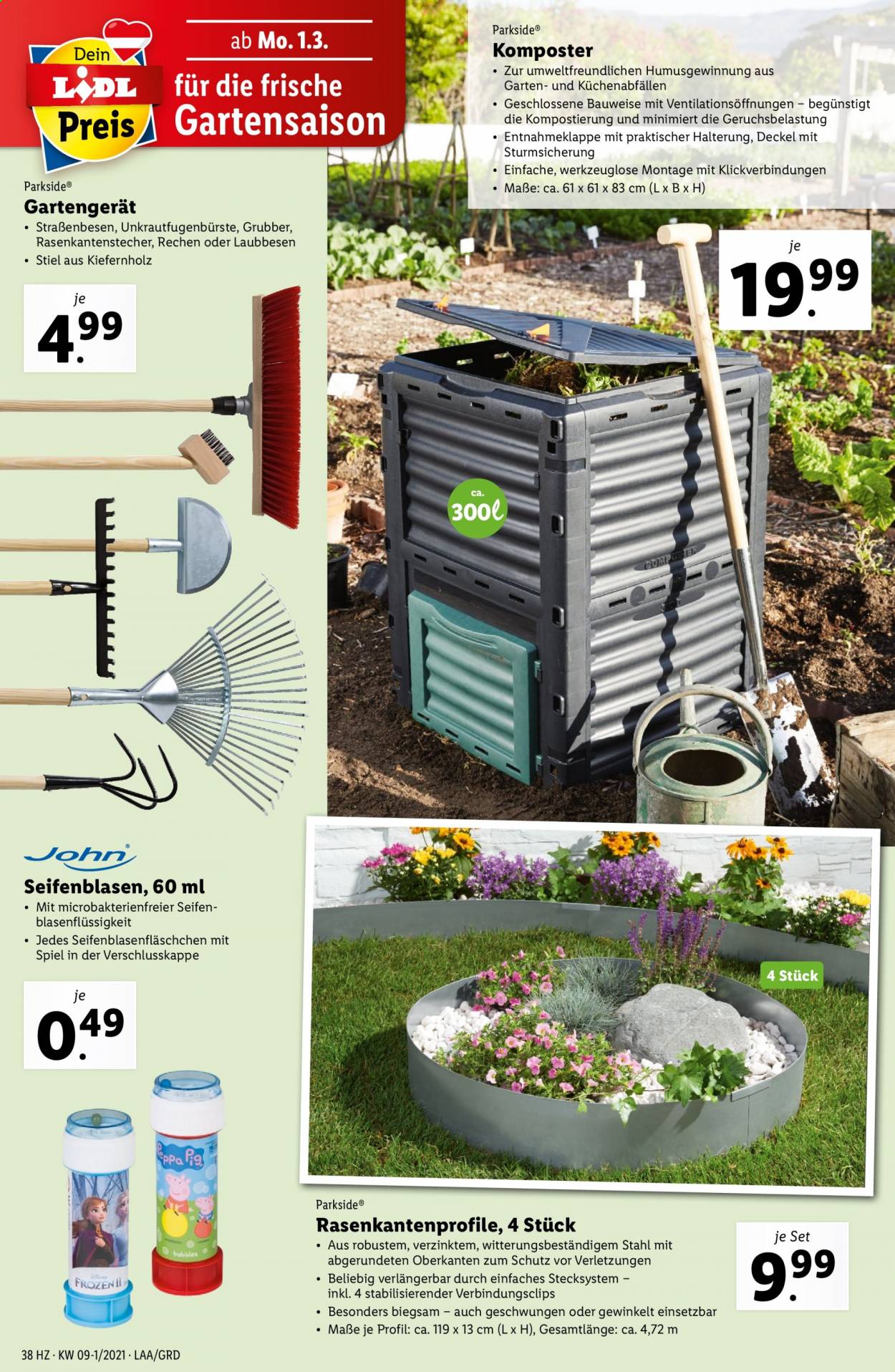 Angebote Lidl - 25.2.2021 - 3.3.2021. Seite 38