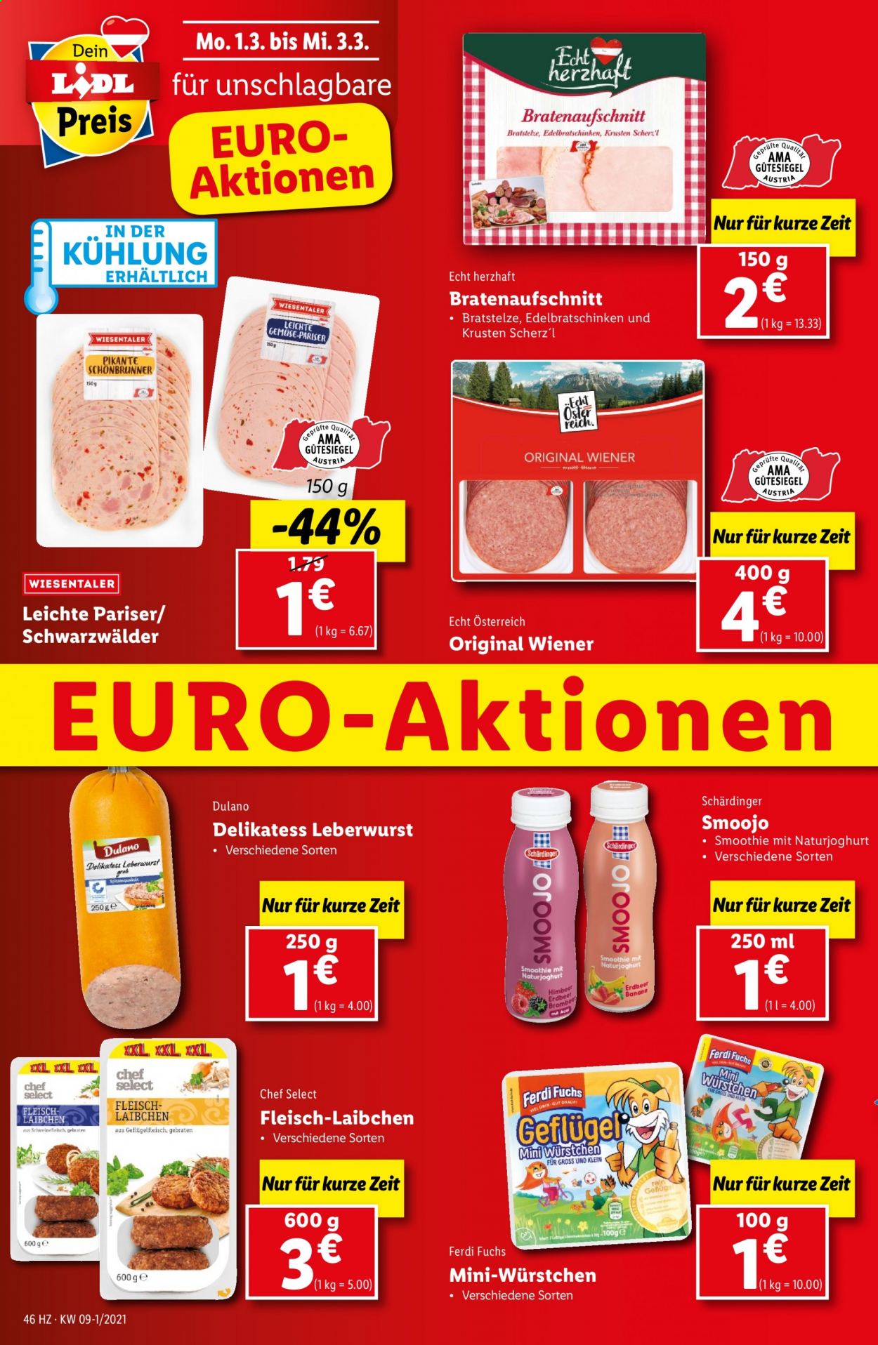 Angebote Lidl - 25.2.2021 - 3.3.2021. Seite 46