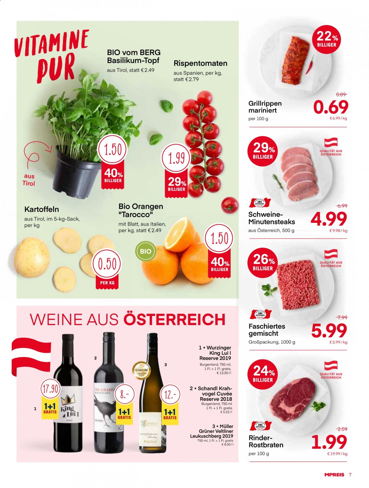 Angebote MPREIS - 22.2.2021 - 28.2.2021. Seite 7