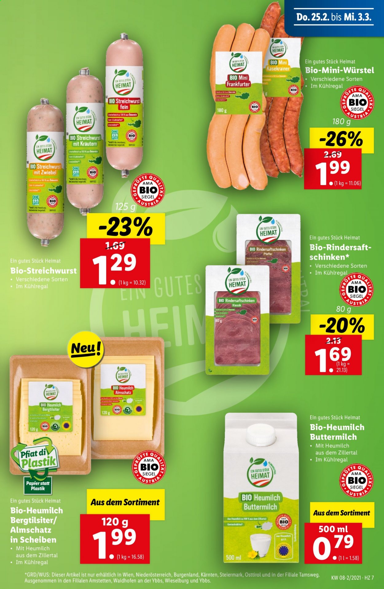 Angebote Lidl - 25.2.2021 - 3.3.2021. Seite 7