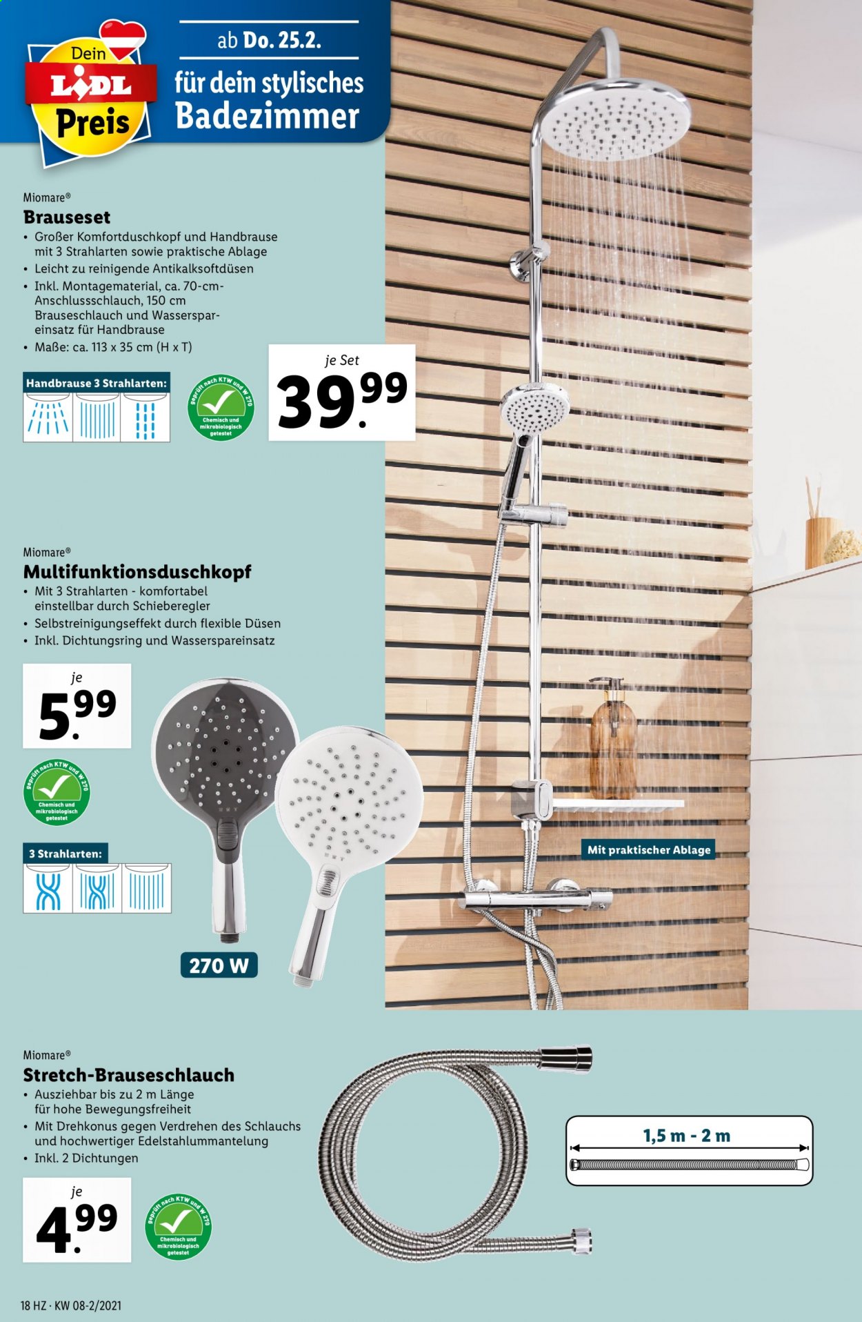 Angebote Lidl - 25.2.2021 - 3.3.2021. Seite 18