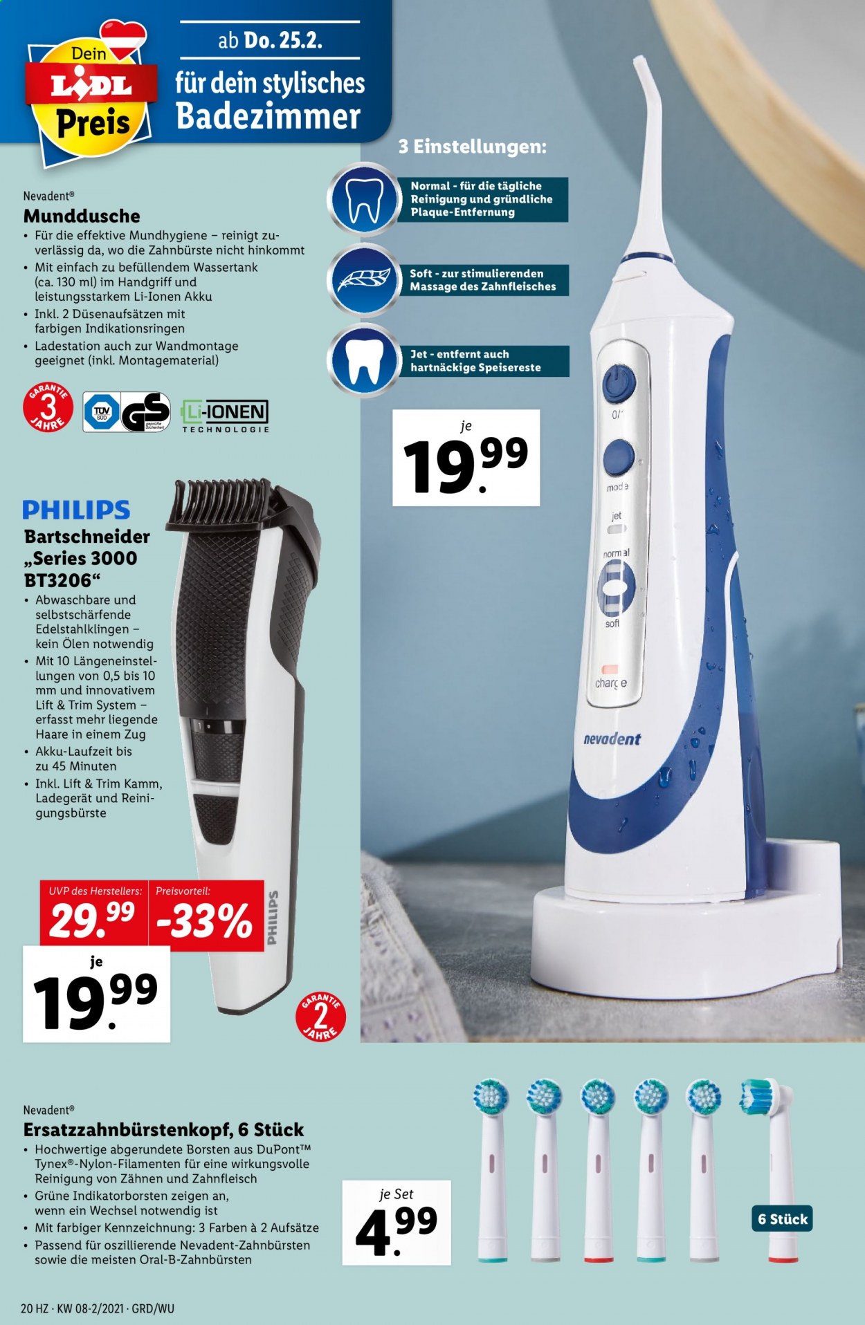 Angebote Lidl - 25.2.2021 - 3.3.2021. Seite 20