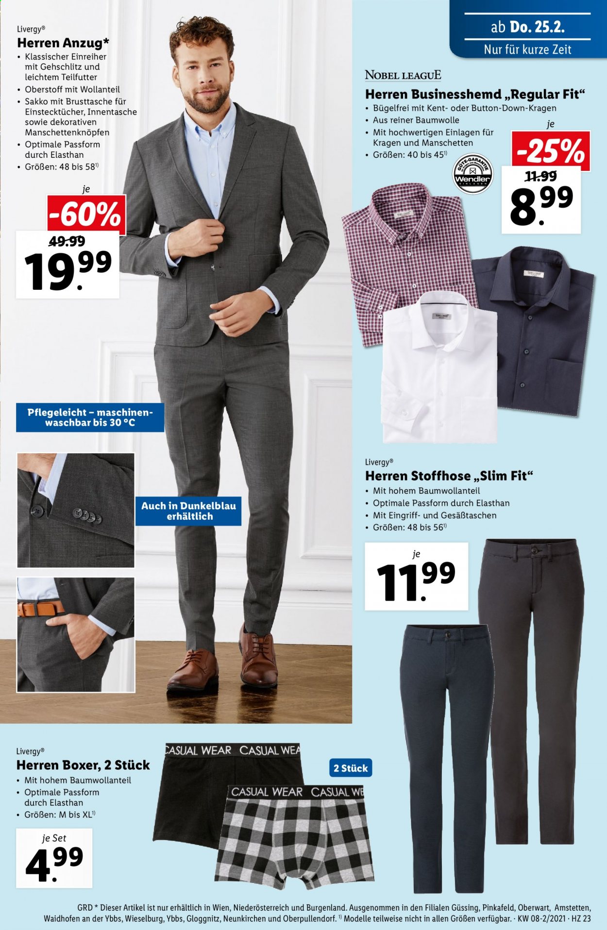 Angebote Lidl - 25.2.2021 - 3.3.2021. Seite 23