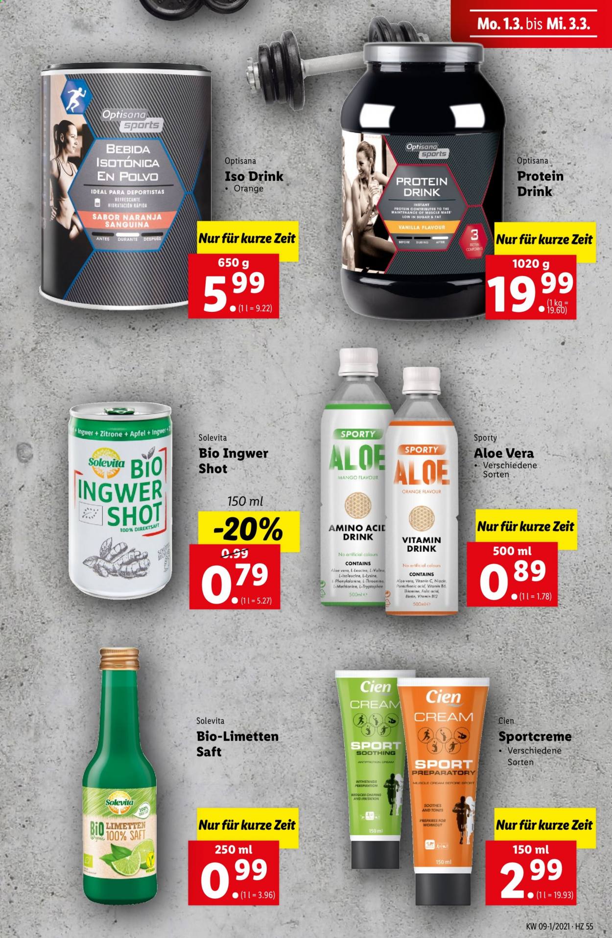 Angebote Lidl - 25.2.2021 - 3.3.2021. Seite 55