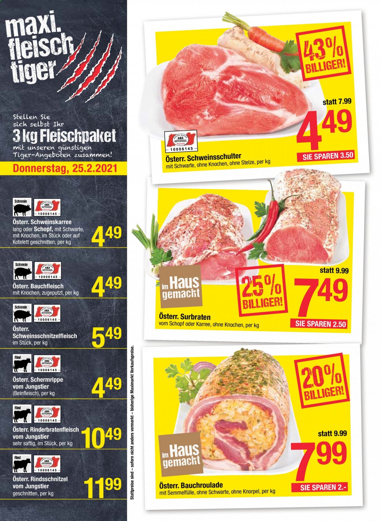 Angebote Maximarkt - 22.2.2021 - 27.2.2021. Seite 6