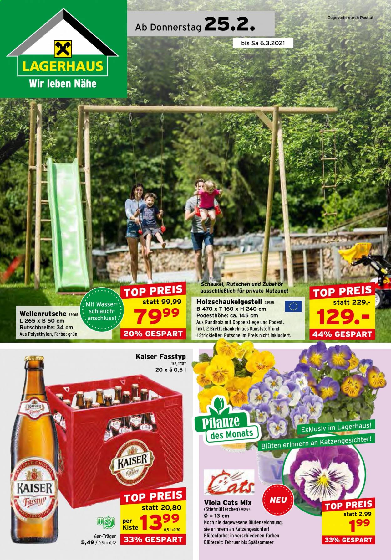 Angebote Salzburger Lagerhaus - 25.2.2021 - 6.3.2021. Seite 1