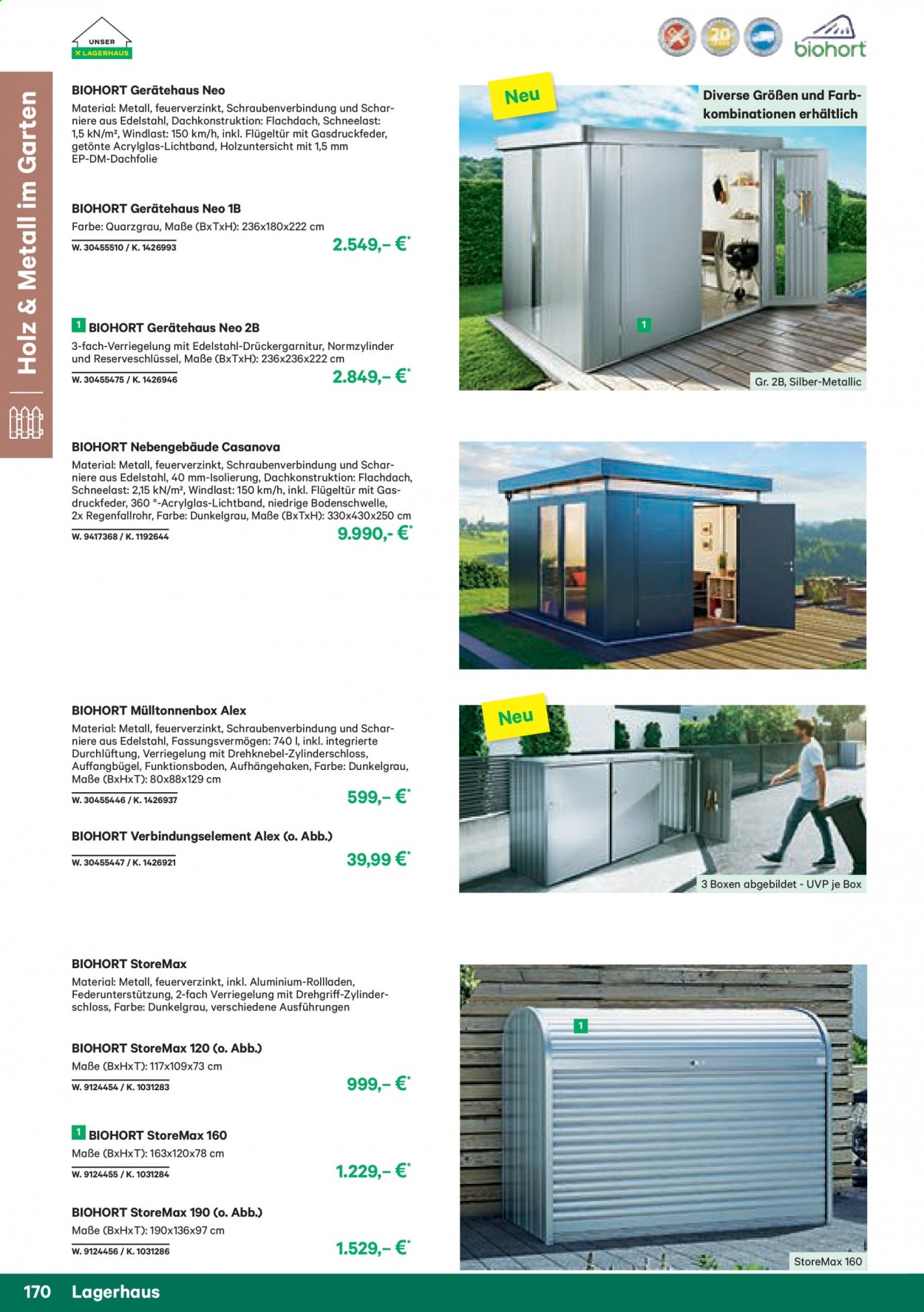 Angebote Lagerhaus - 22.2.2021 - 1.8.2021. Seite 170