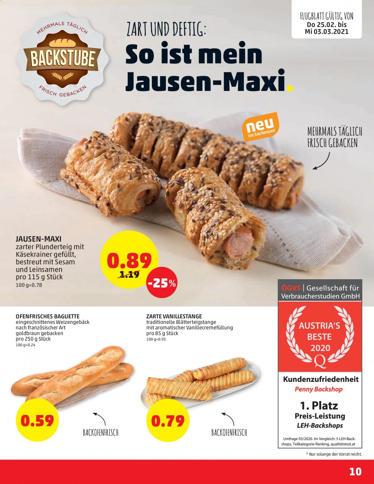 Angebote Penny - 25.2.2021 - 3.3.2021. Seite 10